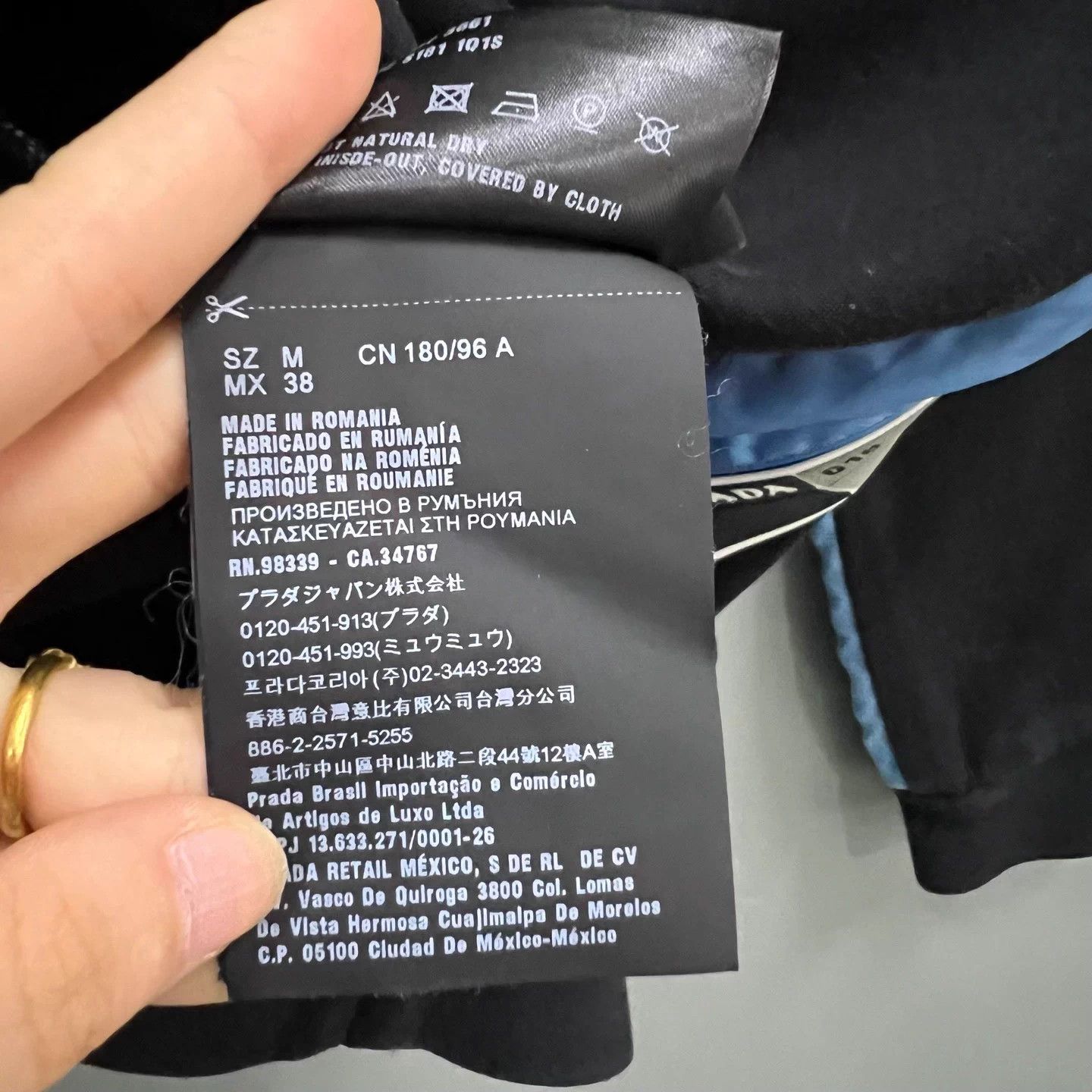 Prada PRADA Black Logo Hoodie M Size US M / EU 48-50 / 2 - 3 Thumbnail