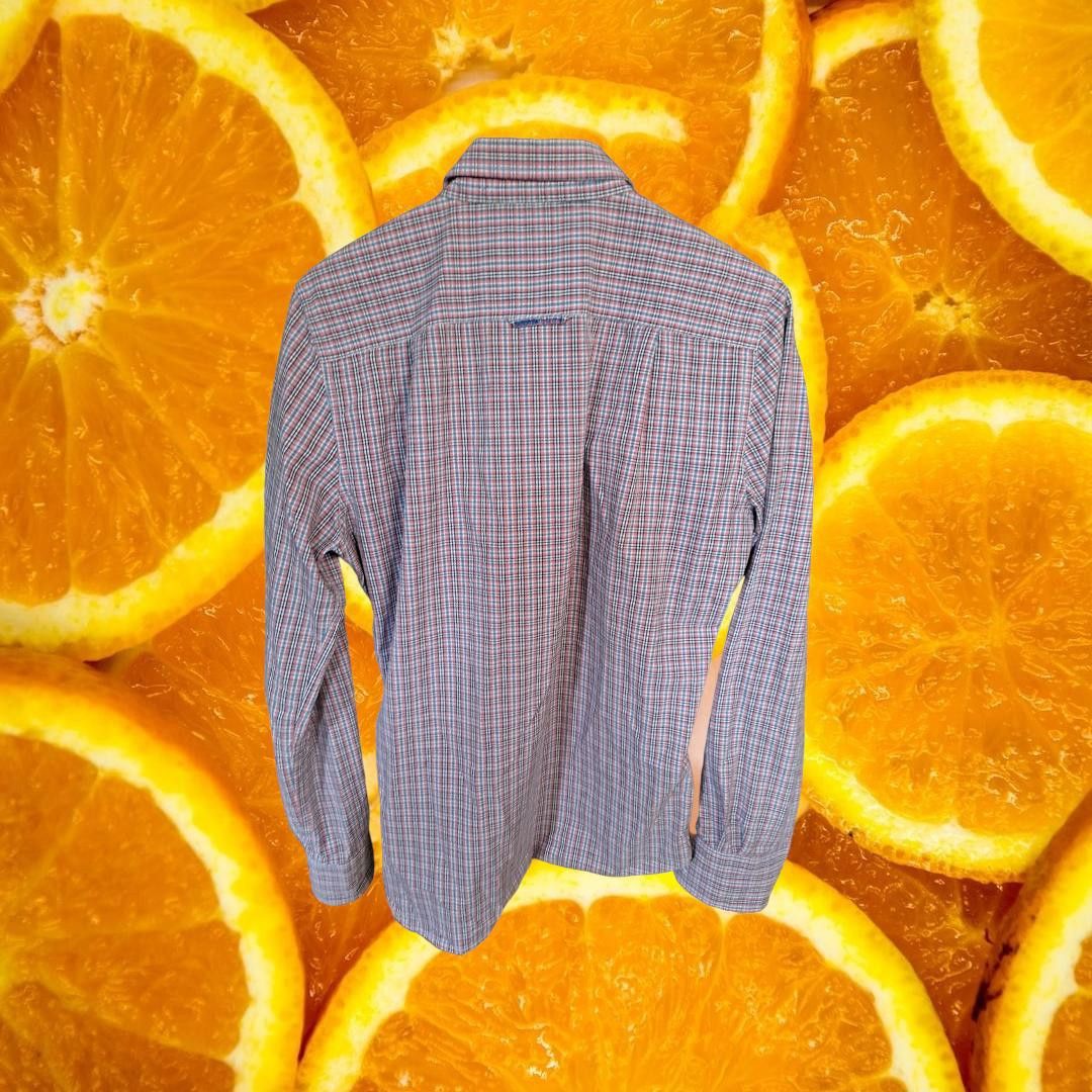 Superdry S&D Superdry Shirt Shop Orange, White and Blue Plaid Size Me Size US M / EU 48-50 / 2 - 6 Thumbnail