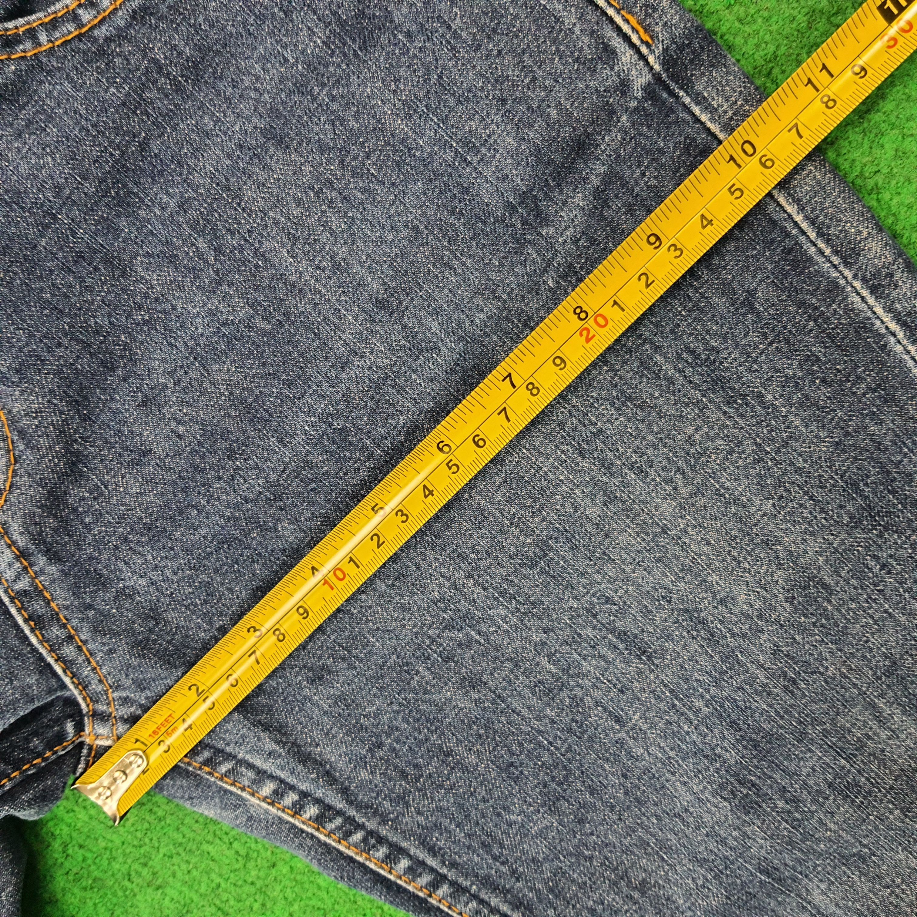 Hysteric Glamour Vintage Hysteric Raiders Japan Custom Logo Jeans C265N34 Size 27" / US 4 / IT 40 - 14 Thumbnail