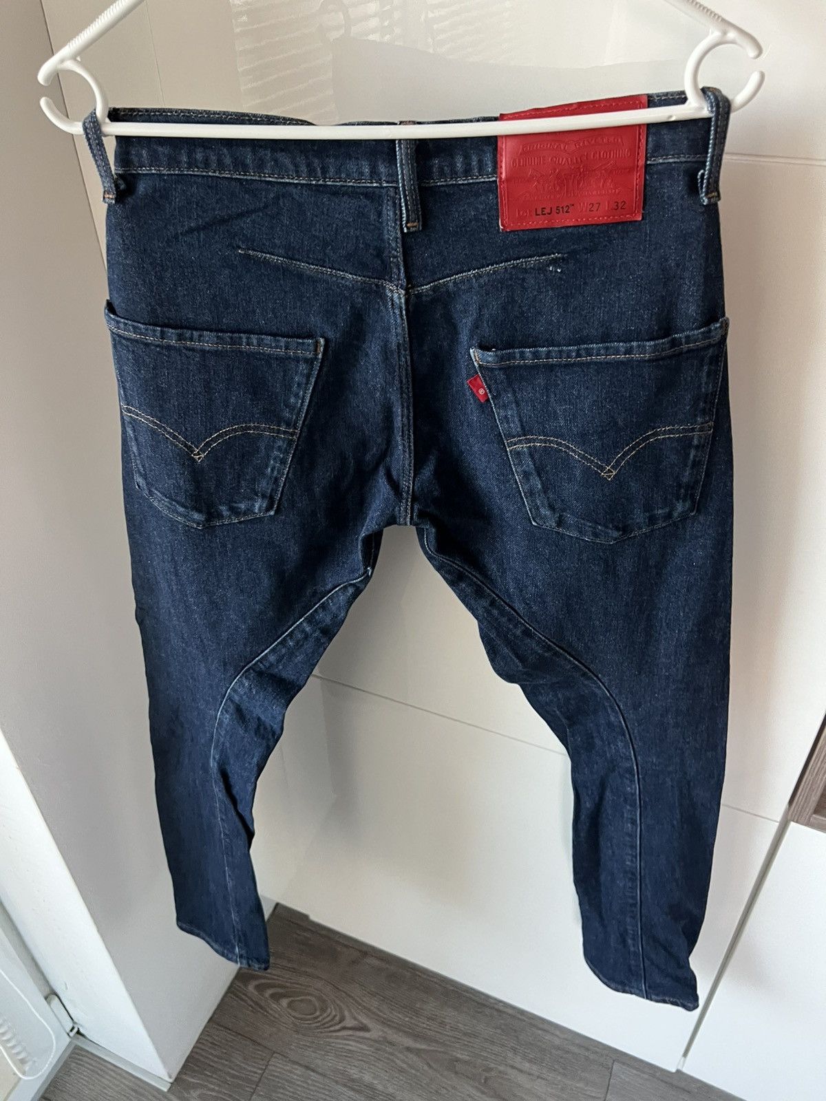 Levi's ‼️Rare Levi’s Enginered Premium Quality LEJ 512 Red Tab Jeans Size US 28 / EU 44 - 4 Thumbnail
