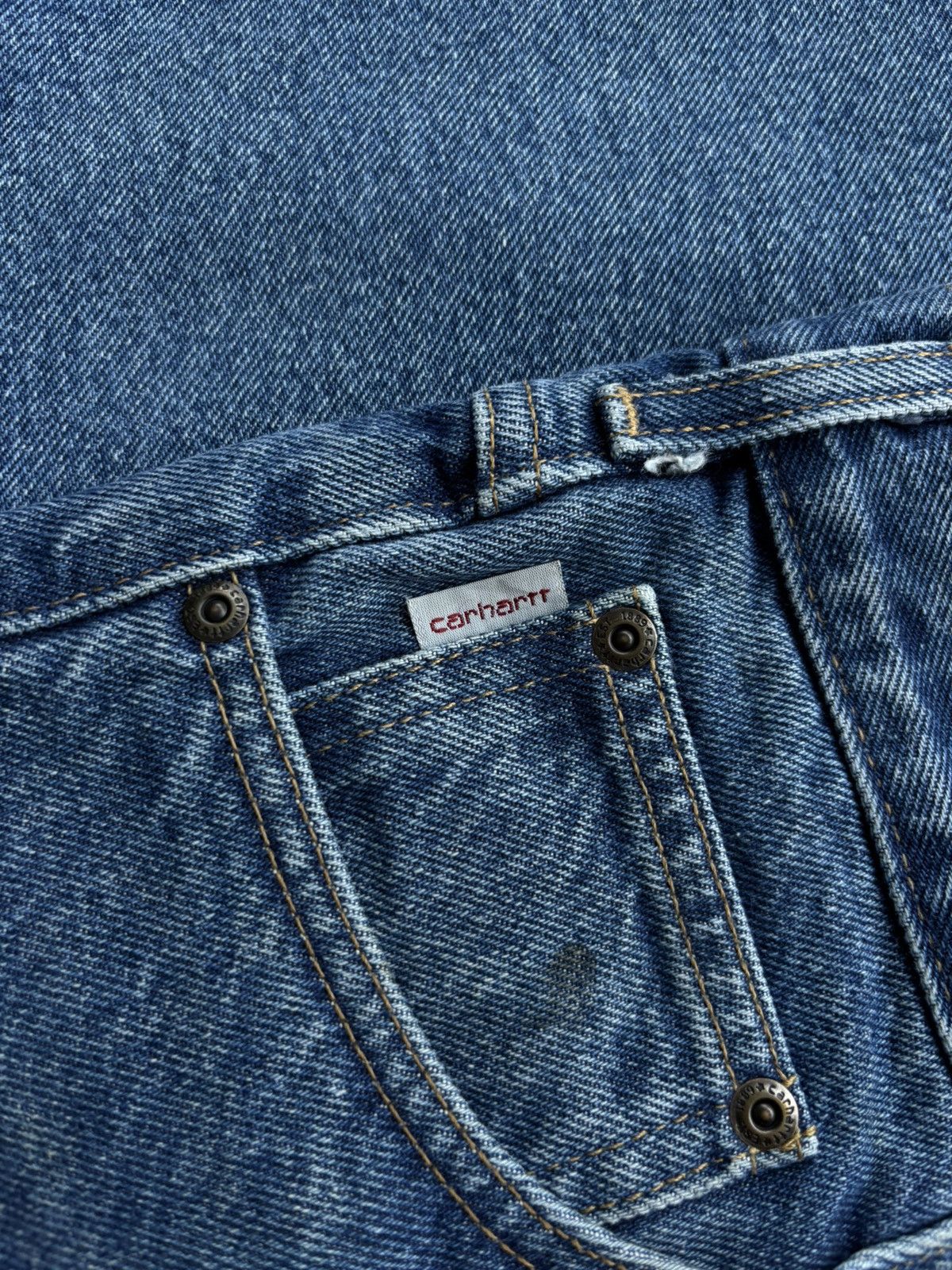 Carhartt carhartt jeans B17 size 34 relaxed fit Size US 34 / EU 50 - 4 Thumbnail