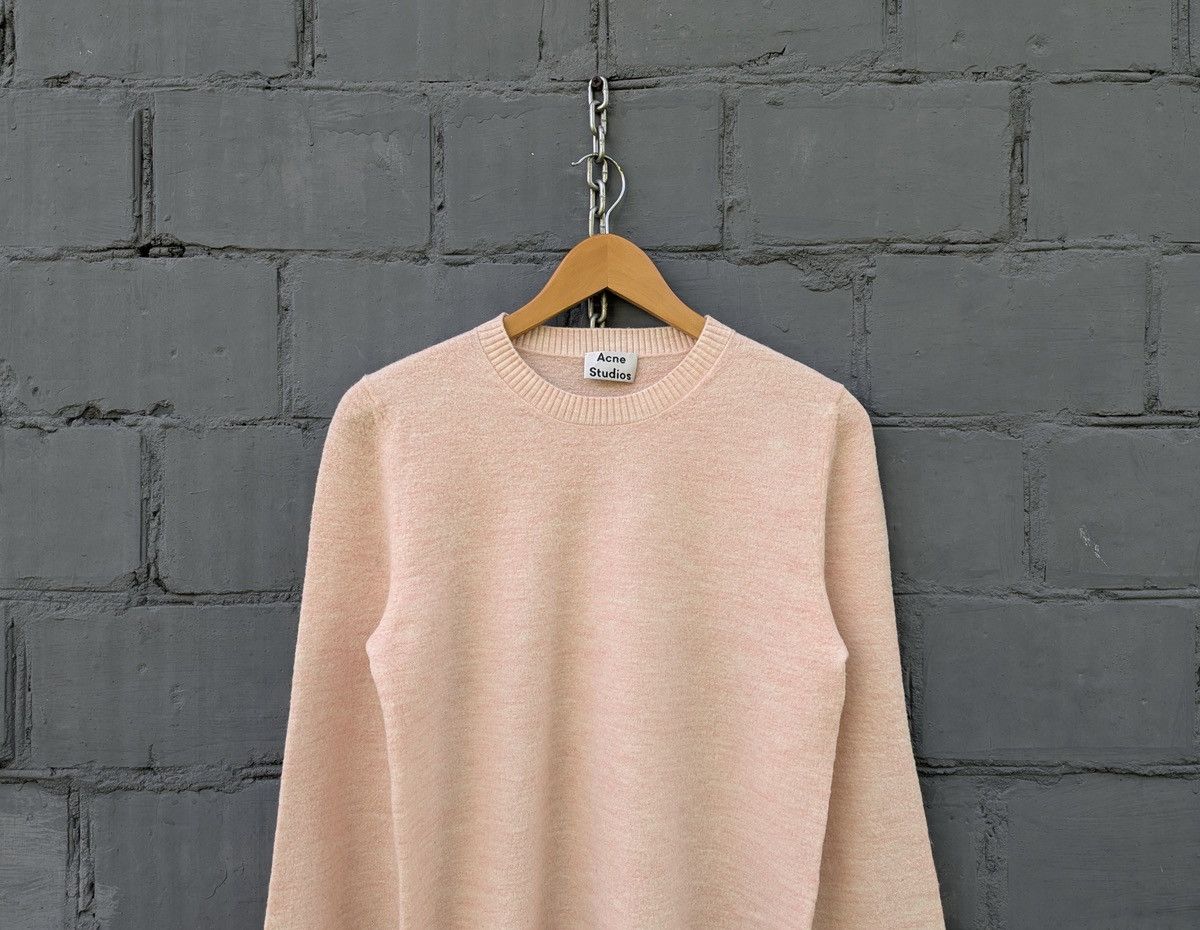 Acne Studios Acne Studios Sweater Baby Pink Wool Mari Boiled Size M / US 6-8 / IT 42-44 - 3 Thumbnail
