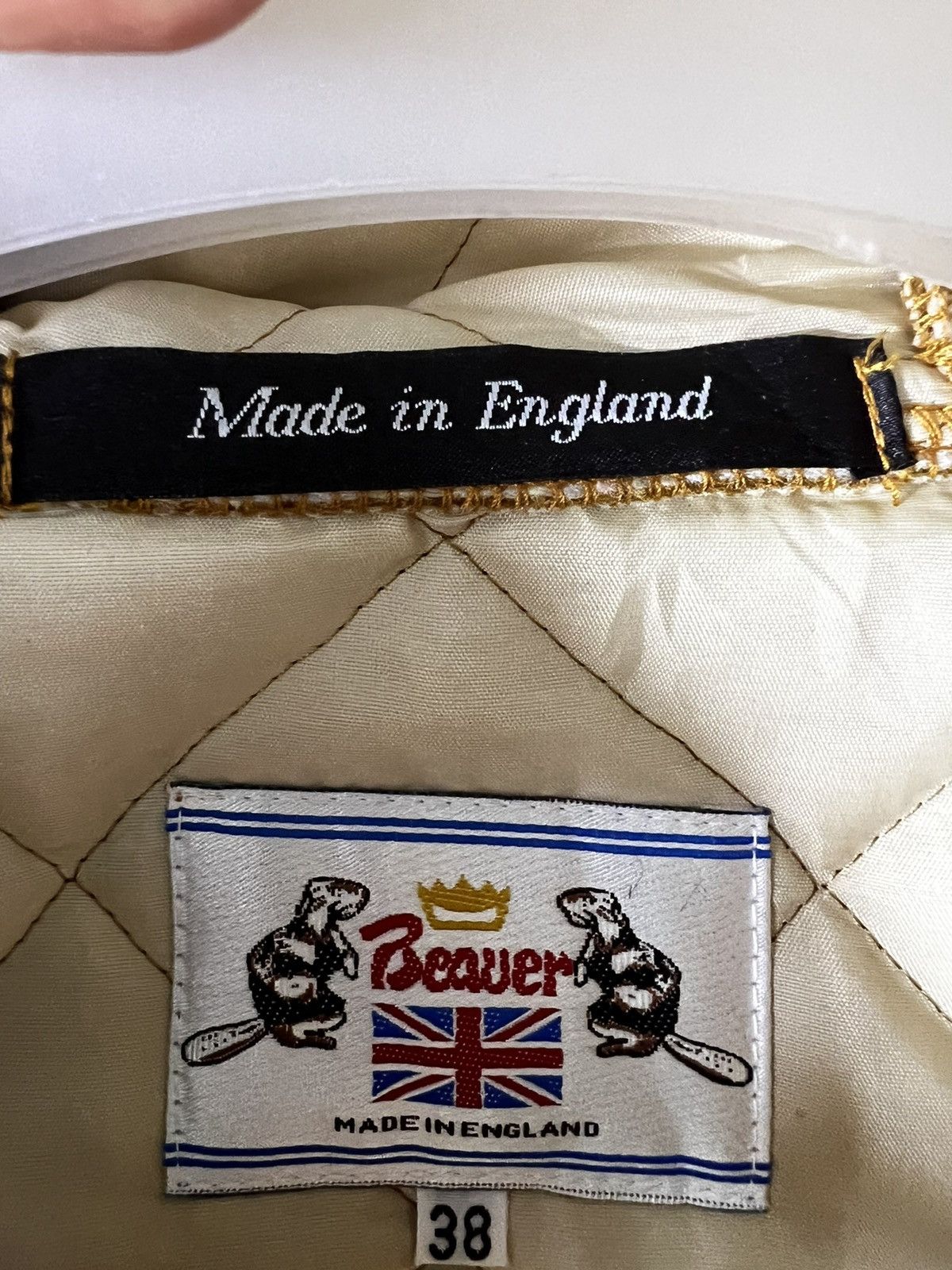 🔥 DUFFLE QUILTED JACKET BEAVER ENGLAND