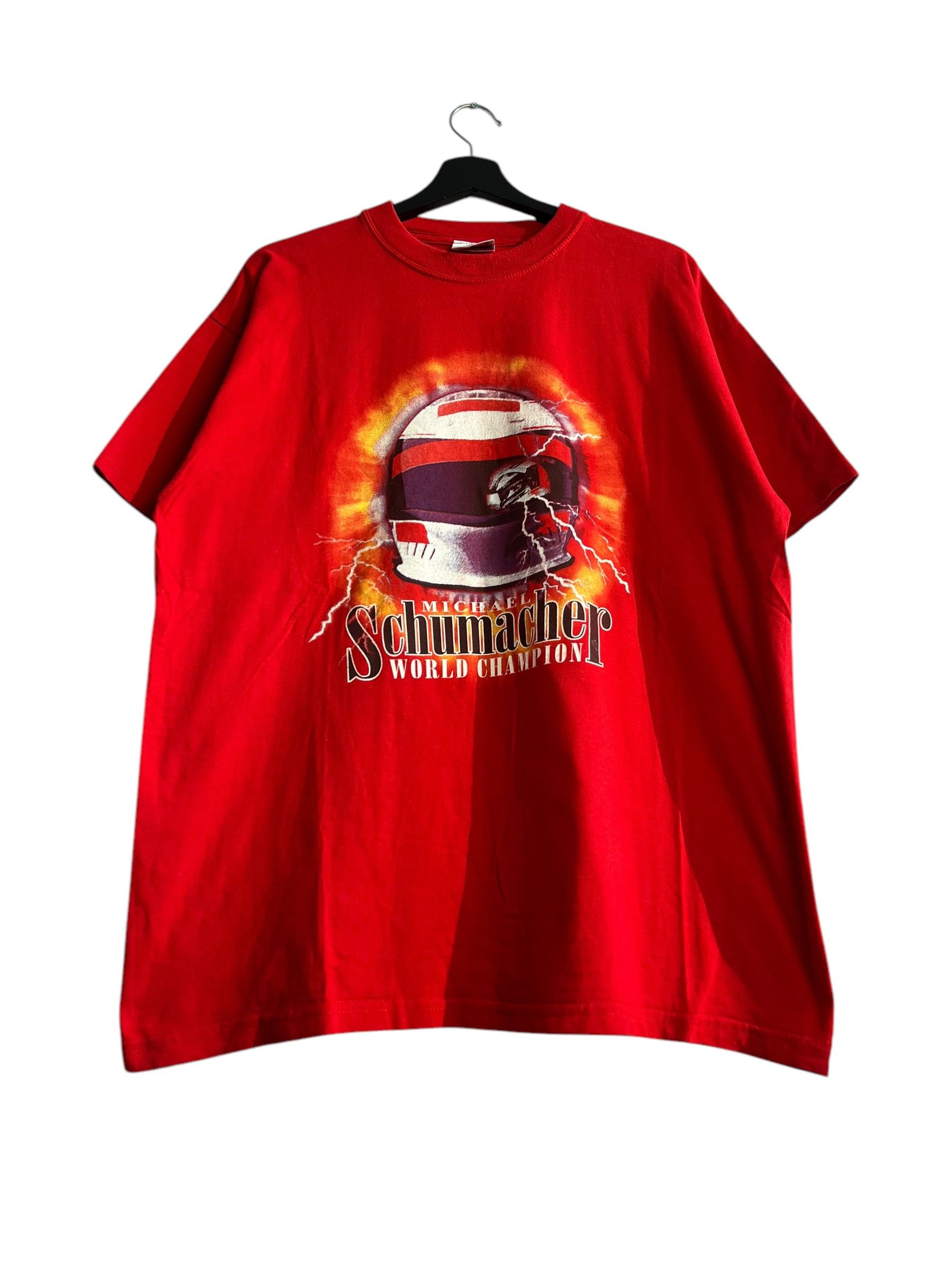 Ferrari × Formula 1 × Vintage Vintage Michael Schumacher Official Collection T-shirt Size US L / EU 52-54 / 3 - 2 Thumbnail