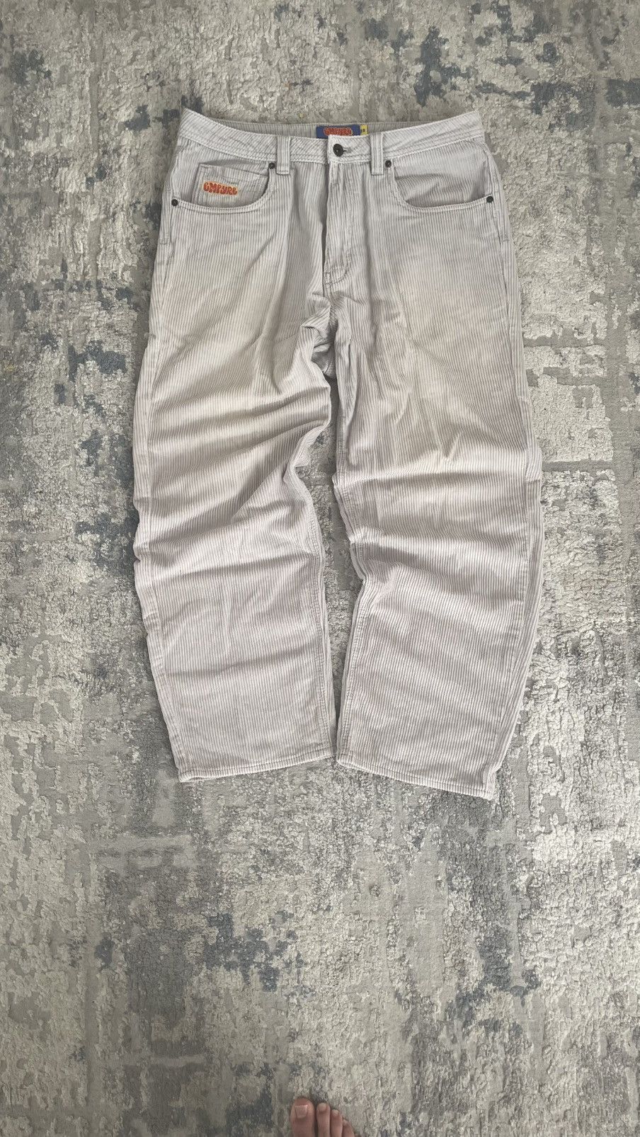 Empyre GREY CORDUROY EPYRE PANTS Size US 32 / EU 48 - 2 Thumbnail