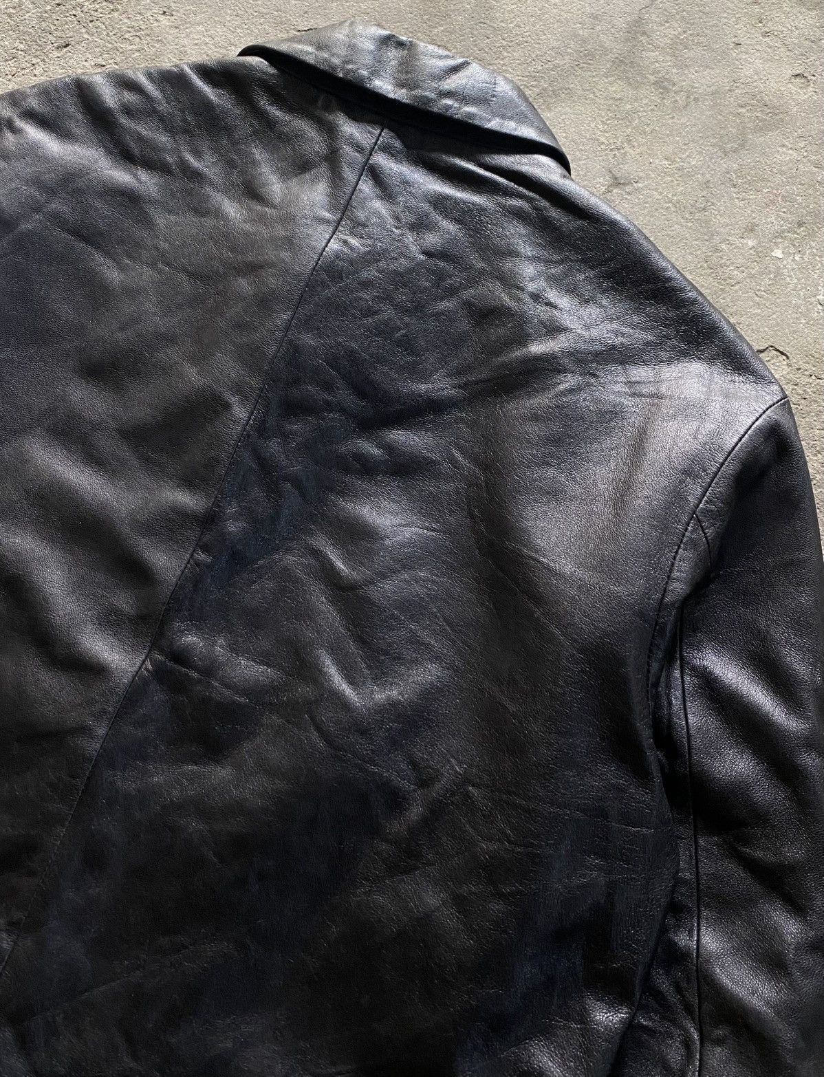 Balenciaga Balenciaga - 1997 Zip-up leather jacket Size US L / EU 52-54 / 3 - 9 Thumbnail
