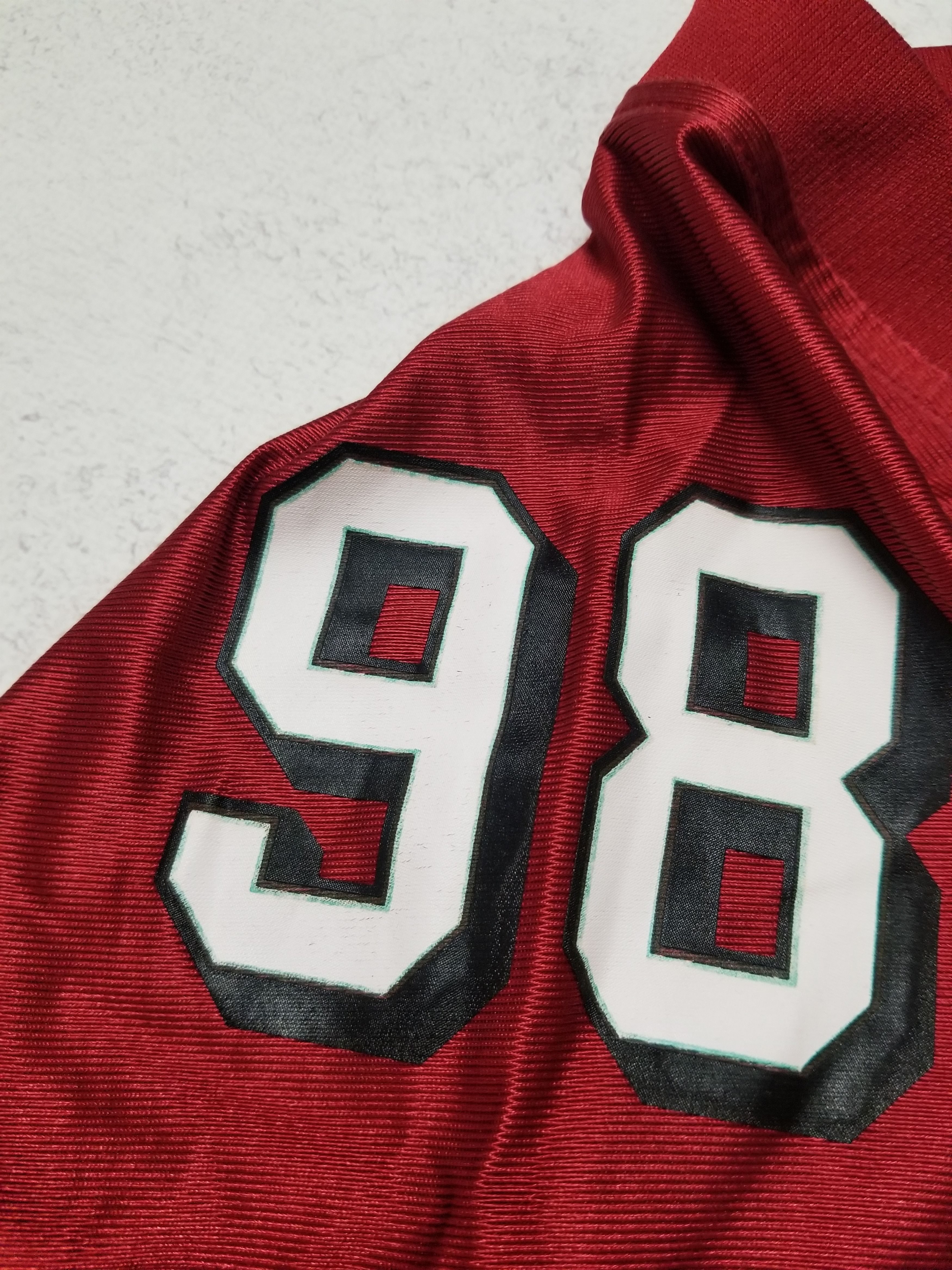 Reebok VTG San Francisco 49ers Julian Peterson #98 NFL Jersey Size US XL / EU 56 / 4 - 6 Thumbnail