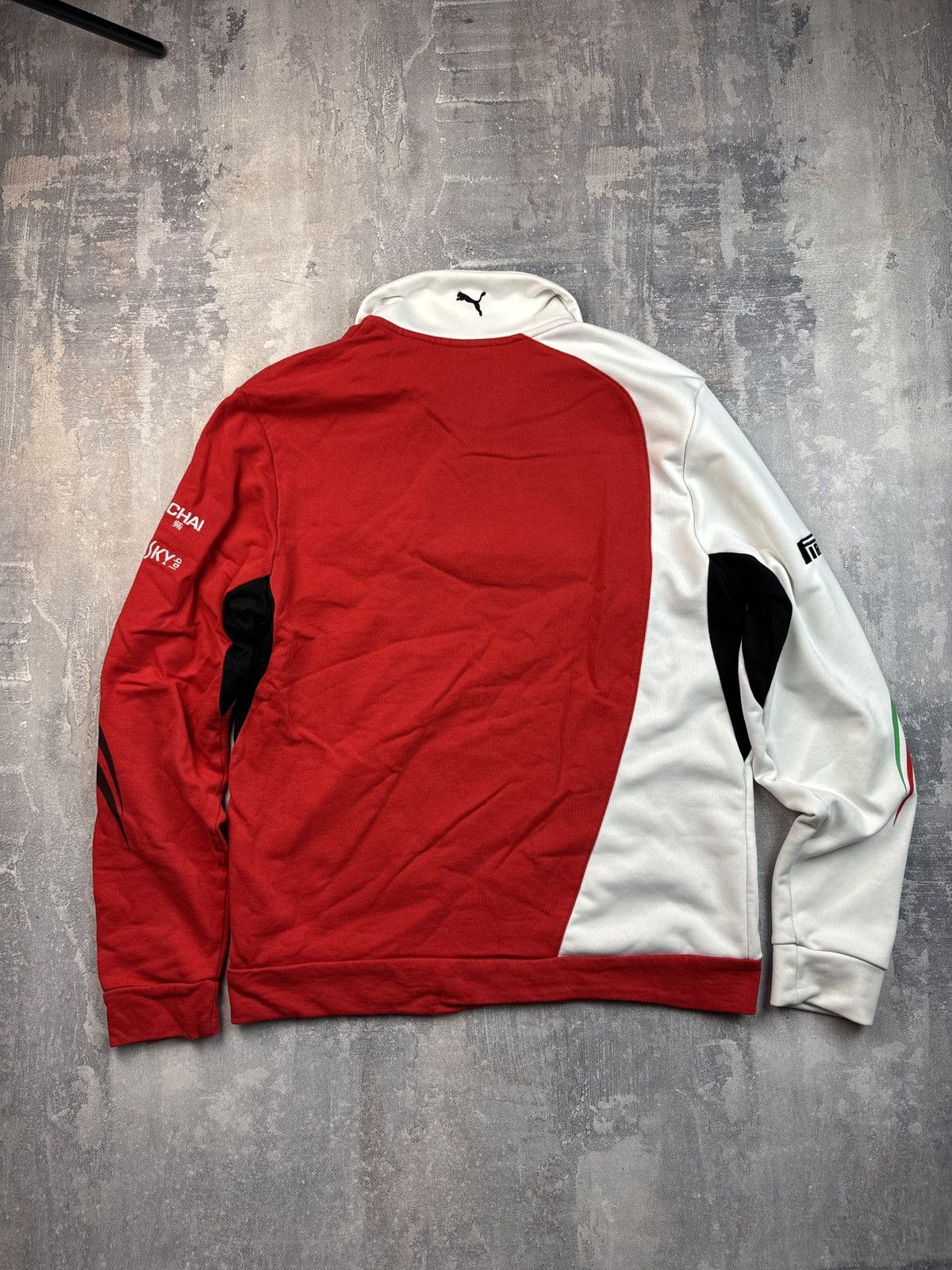 Formula 1 Vintage Formula One Ferrari Racing Team 1/4 zip Santander Size US M / EU 48-50 / 2 - 8 Thumbnail