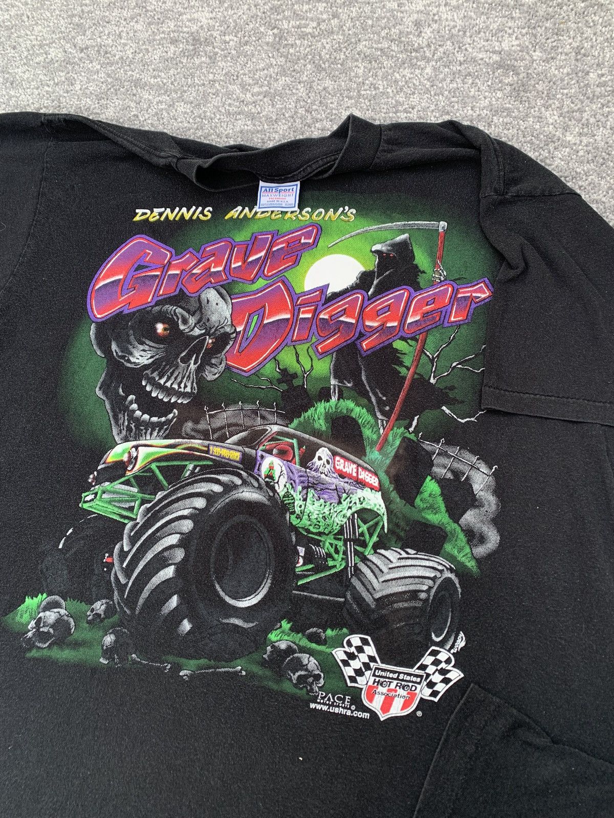 All Sport Vintage grave digger t shirt Size US XL / EU 56 / 4 - 1 Thumbnail