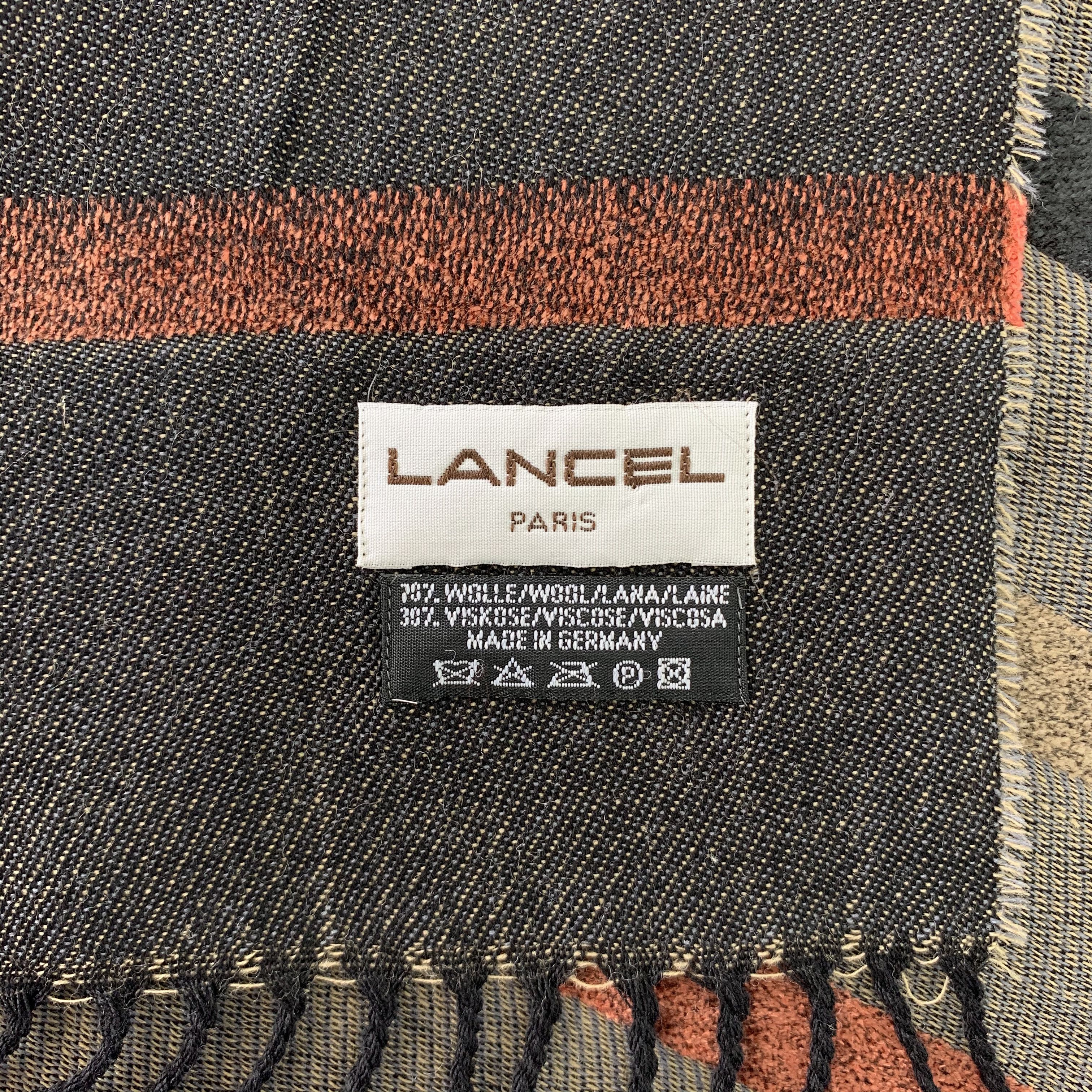 Lancel Lancel Scarf Wool Muffler Neck Wrap BL4111 Size ONE SIZE - 4 Thumbnail