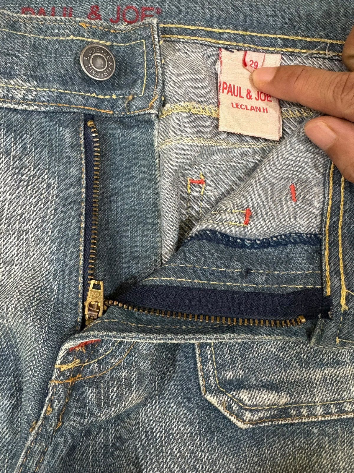 Paul & Joe Vintage Paul & Joe Bush Pant Mud Wash Bootcut Jeans Size US 32 / EU 48 - 9 Thumbnail