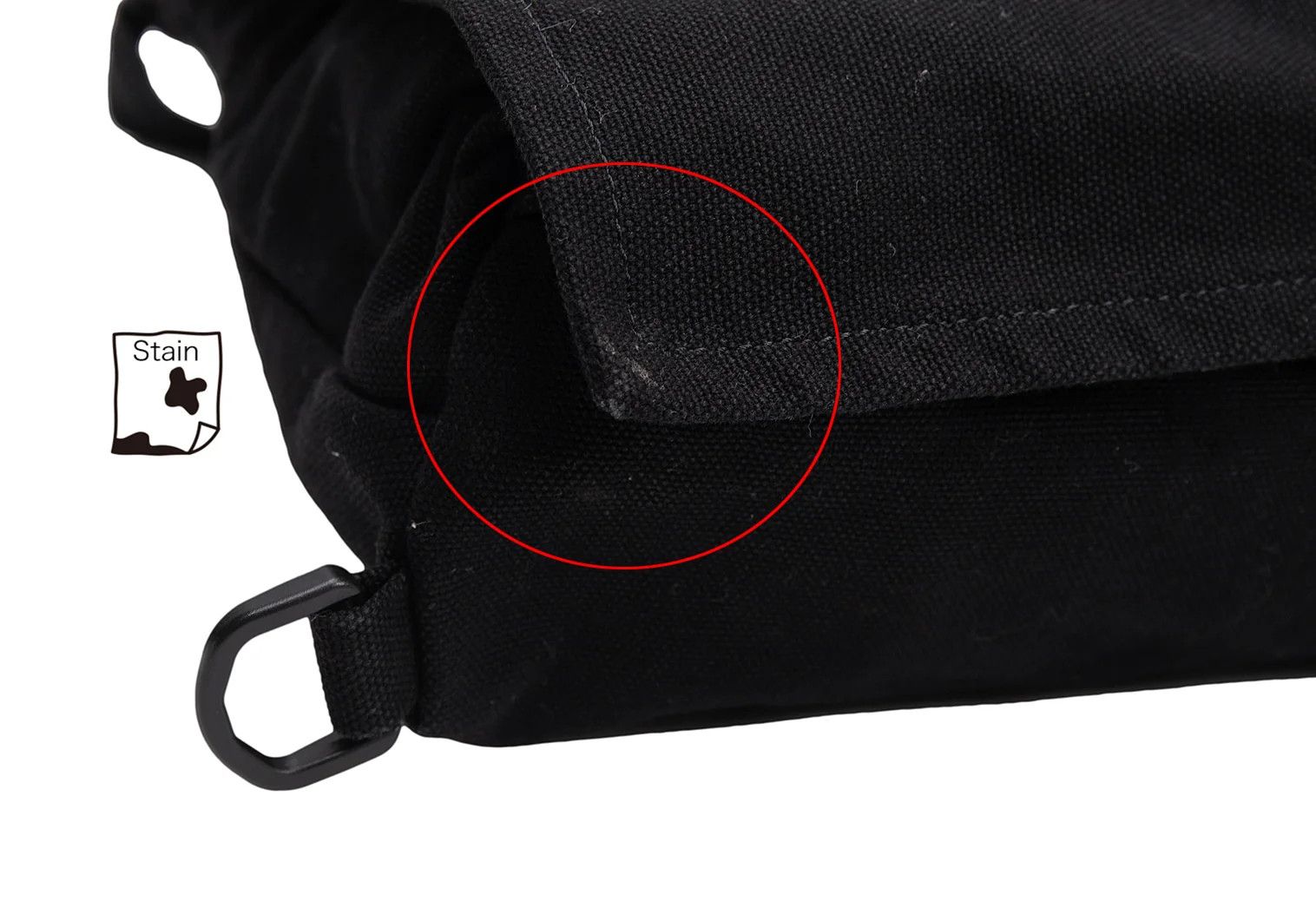 Yohji Yamamoto Yohji Yamamoto Printed 2WAY Bag Black Size ONE SIZE - 7 Thumbnail