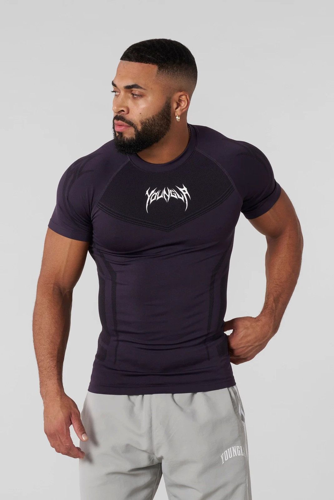 YoungLA 4041 - WARRIOR COMPRESSION TEE (Size S) Size US S / EU 44-46 / 1 - 3 Thumbnail