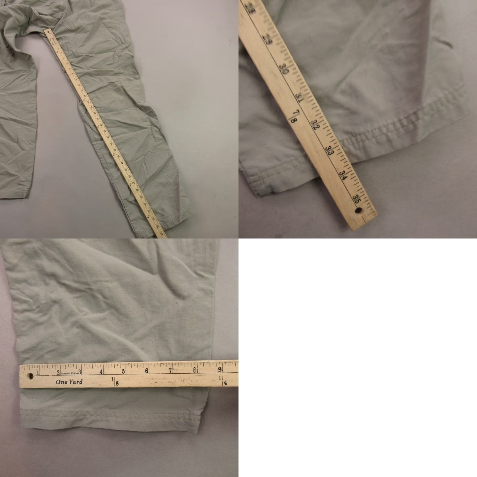 Vintage REI Pants Mens 36 Cargo Pockets Straight Leg Lightweight Beige Casual Size US 36 / EU 52 - 8 Thumbnail