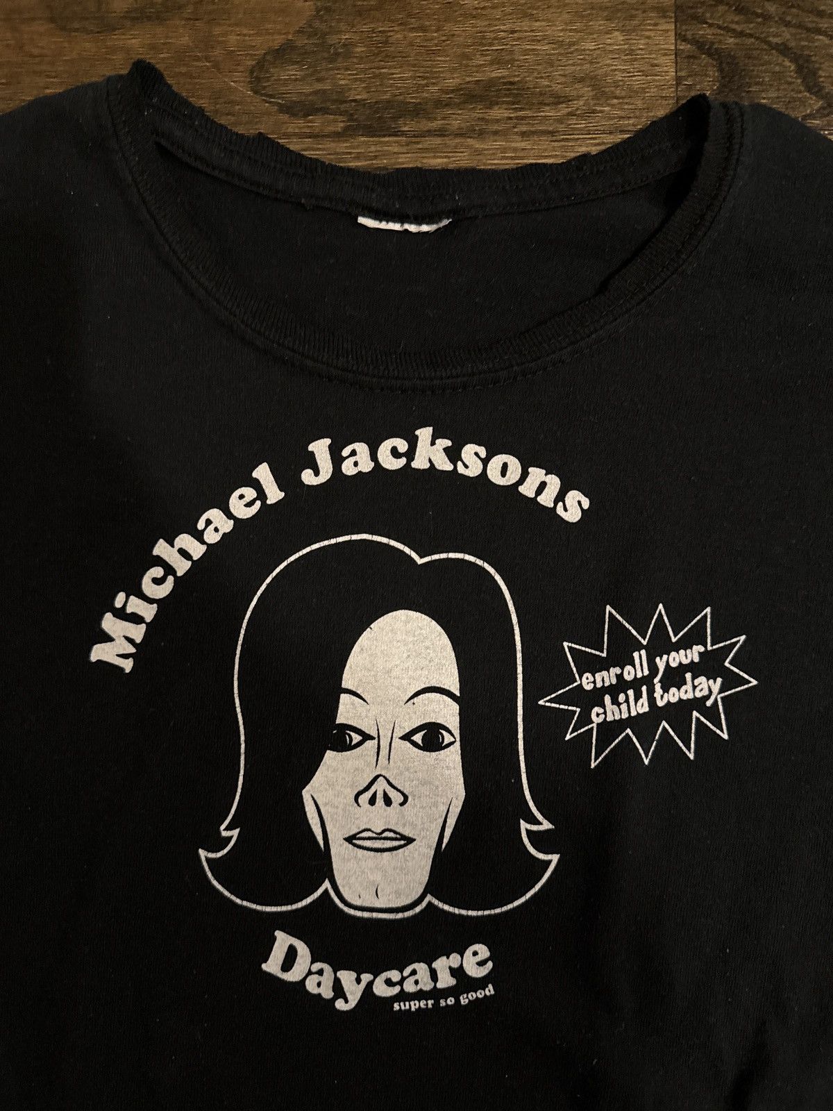 Band Tees Rare!! Vintage MICHAEL JACKSON Daycare Tshirt Size US L / EU 52-54 / 3 - 2 Thumbnail