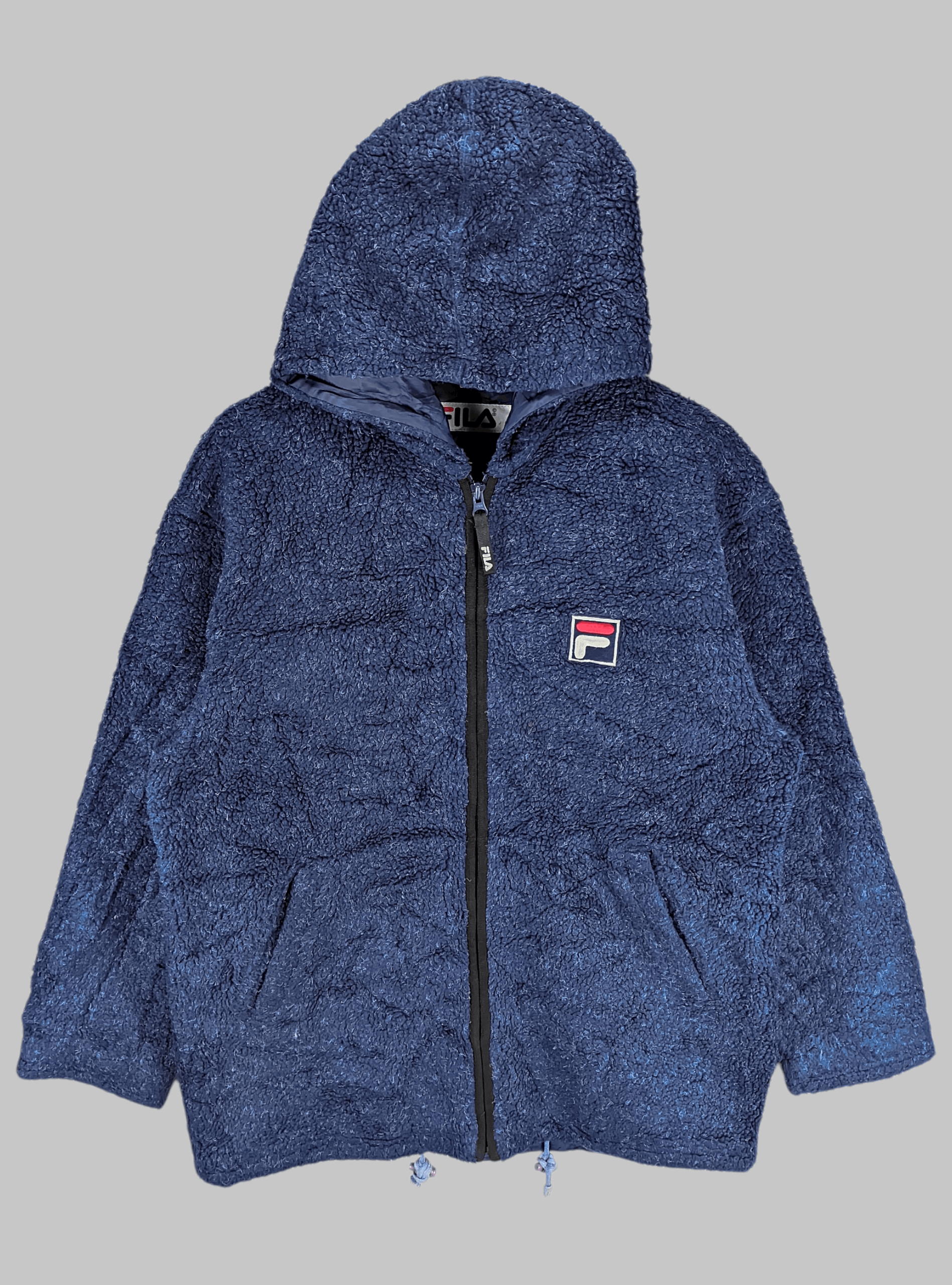 Fila Zipper Sherpa Hoodie Jacket by Fila Size US M / EU 48-50 / 2 - 1 Thumbnail
