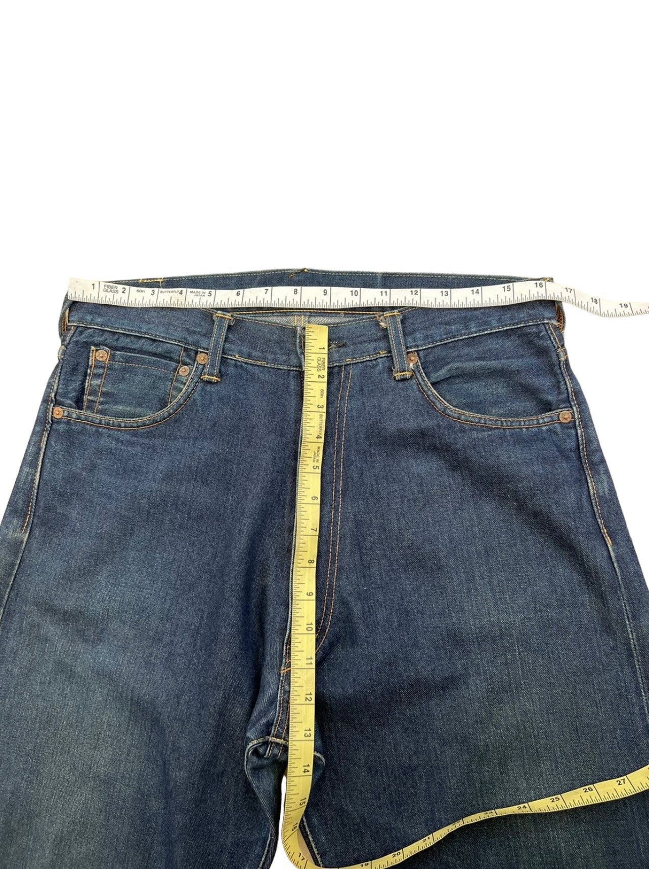 Evisu RARE!!! Vintage 90s Evisu Evis Mud Blue Denim Jeans Size US 32 / EU 48 - 3 Thumbnail