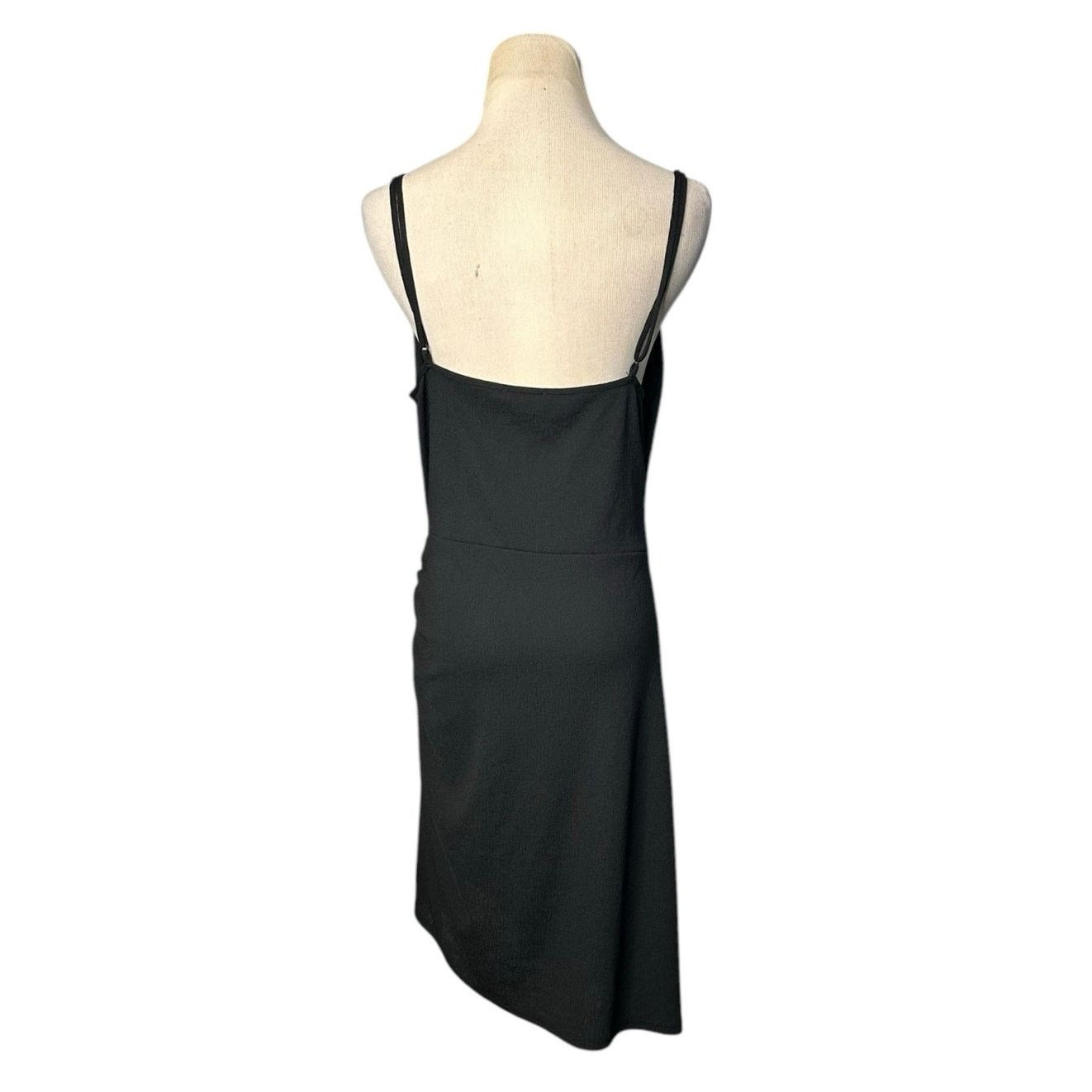 H&M H&M black strappy summer chic dress size large Size L / US 10 / IT 46 - 2 Thumbnail