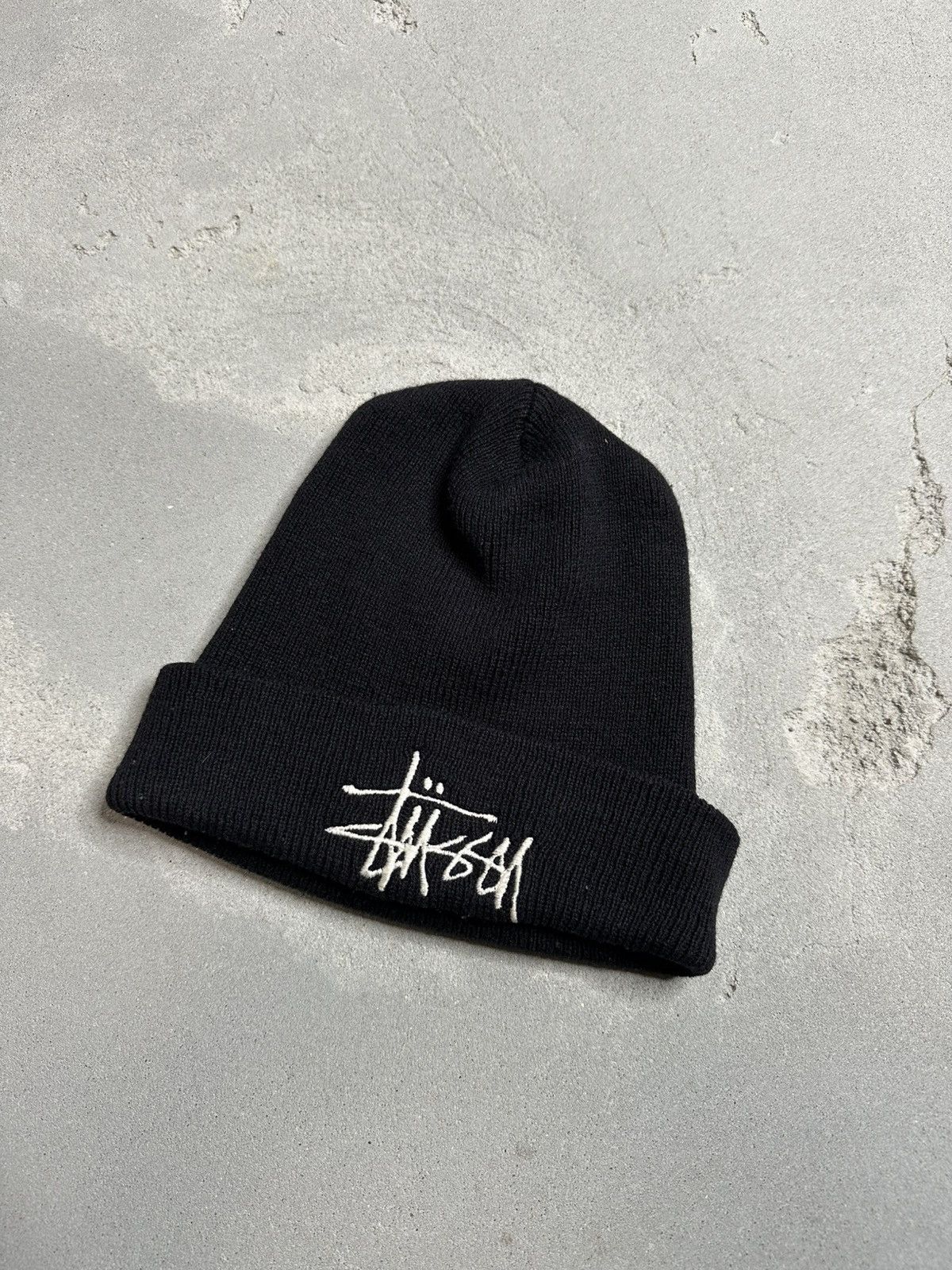 Stussy × Vintage Vintage STUSSY Streetwear Skateboard Style Baenie Hats Size ONE SIZE - 1 Thumbnail