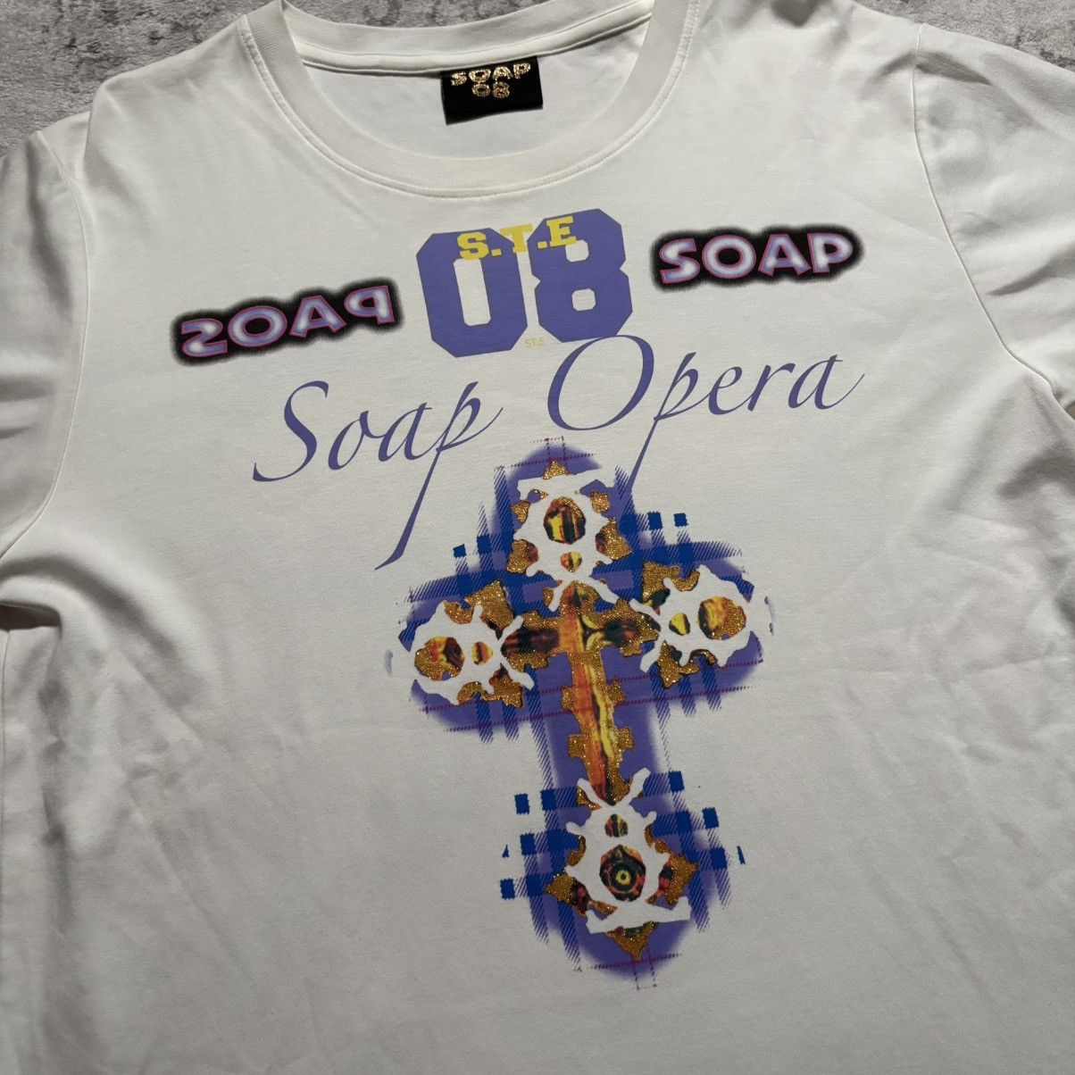 Drain Gang Soap08 by Thaiboy Soap Opera T-Shirt White | Size L Size US L / EU 52-54 / 3 - 2 Thumbnail