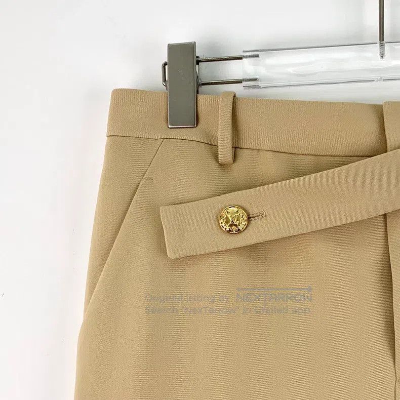 Louis Vuitton Louis Vuitton Khaki logo gold button presbyopic patchwork Size US 40 / EU 56 - 4 Thumbnail