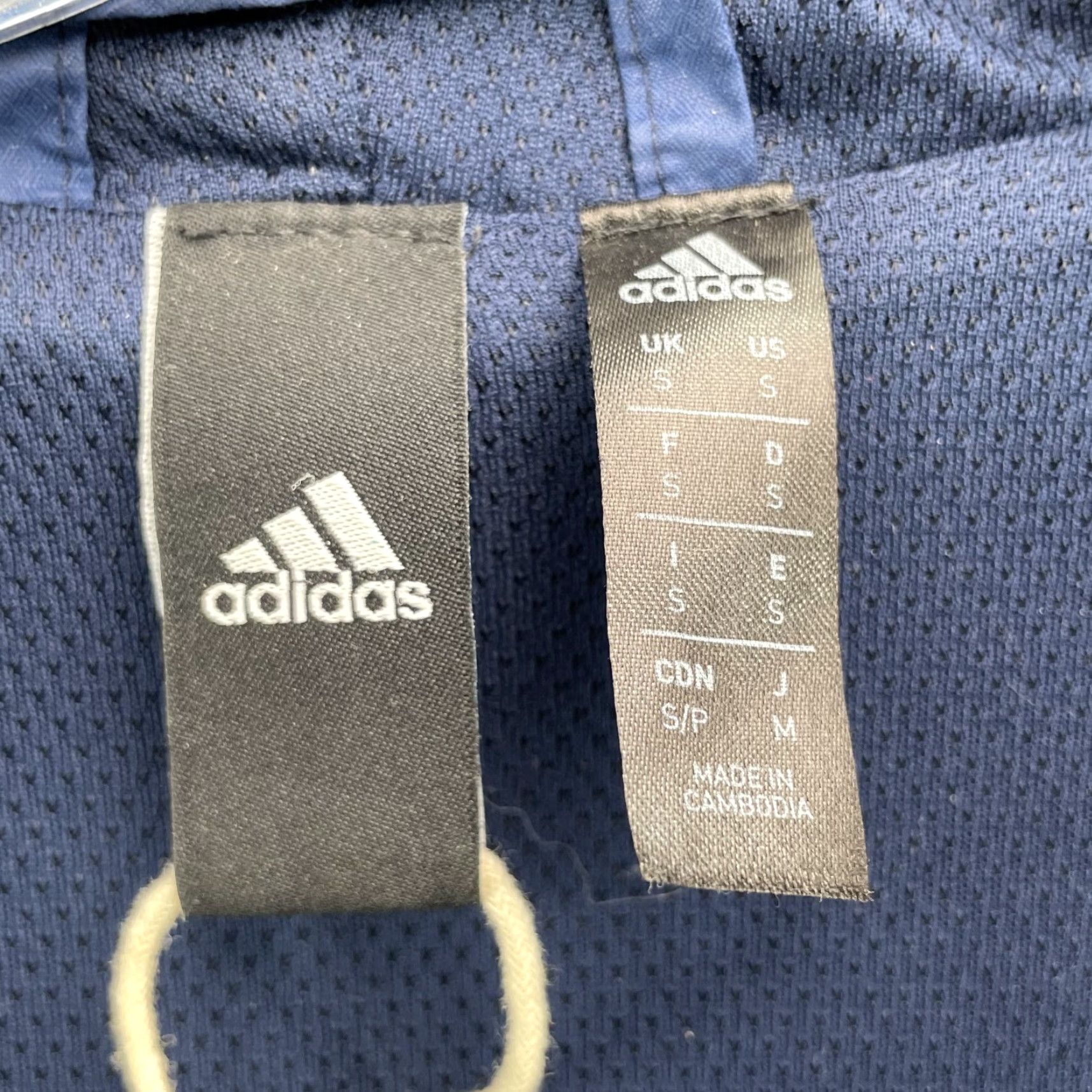 Adidas Adidas Track Jacket Mens Small Blue Y2k Hip Hop Streetwear Windbreaker Retro Gym Jacket Size US S / EU 44-46 / 1 - 4 Thumbnail