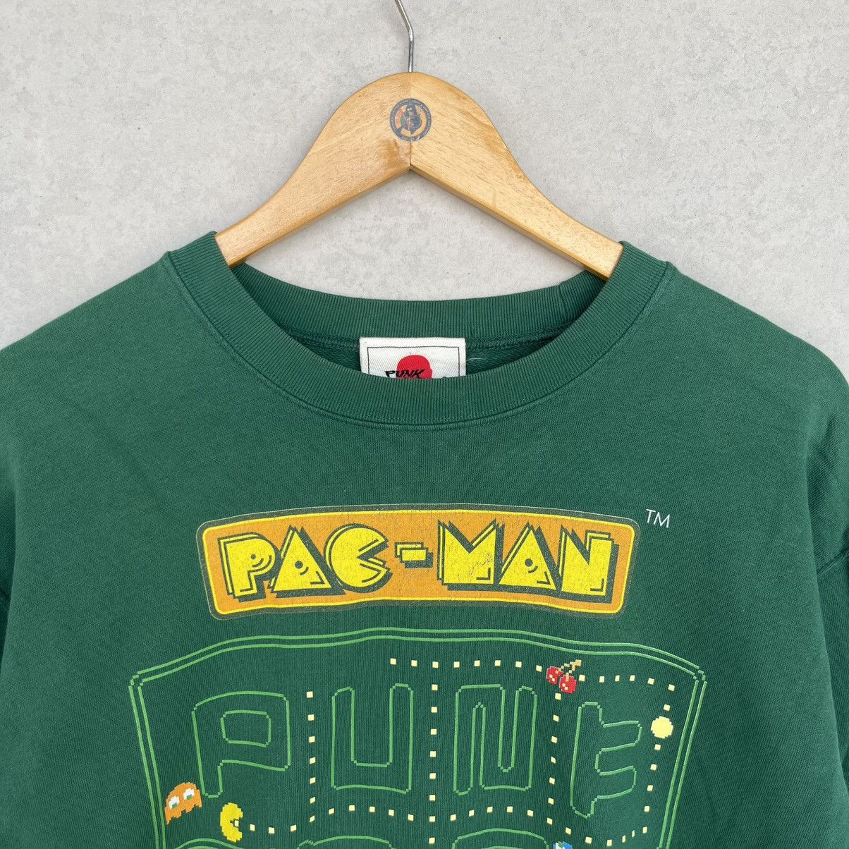 Other Vintage Punk Drunkers Pac-Man Green Sweatshirt Size M Size US M / EU 48-50 / 2 - 4 Thumbnail