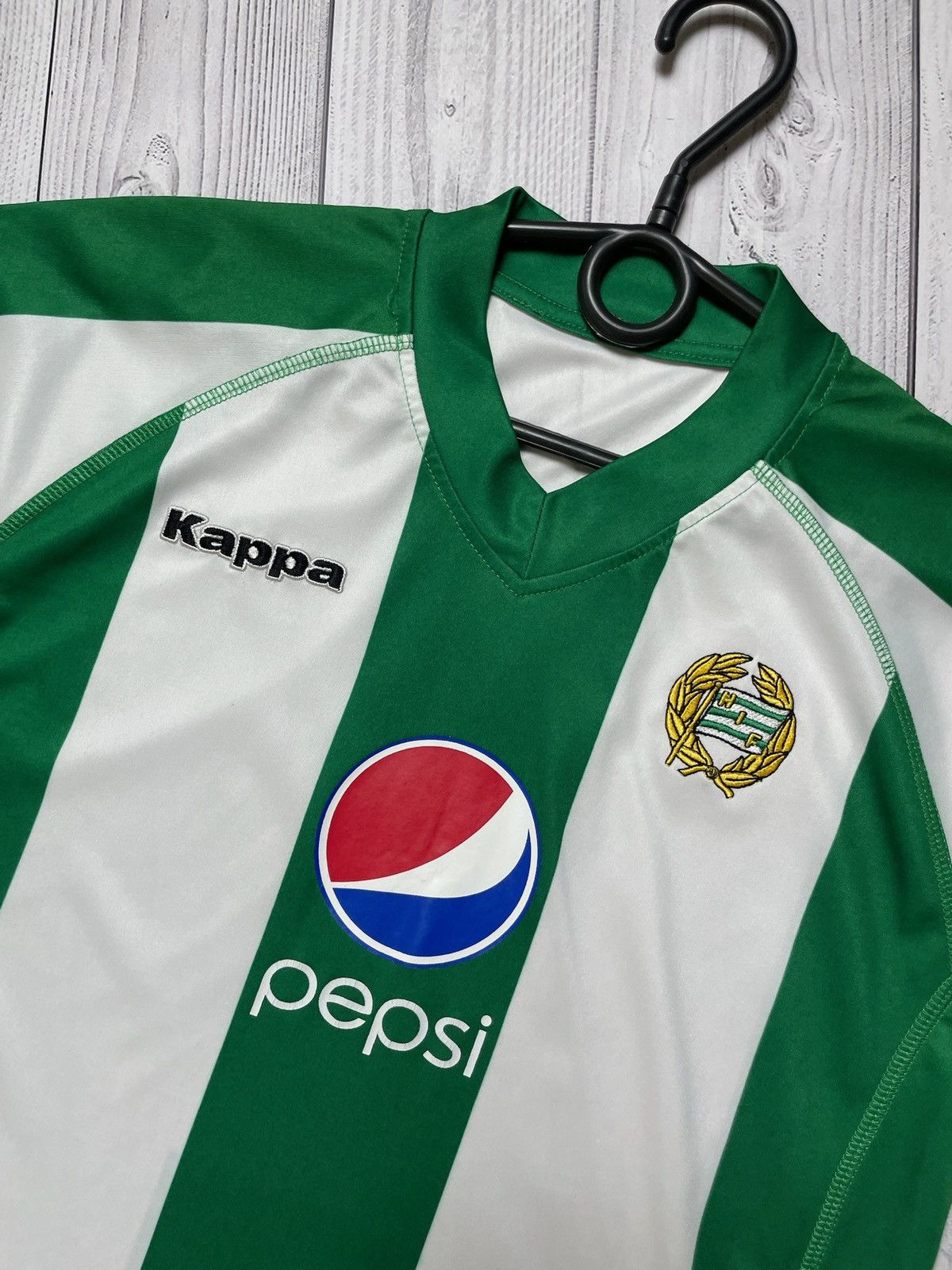 Vintage Vintage kappa HIF FC HAMMARBY BAJEN soccer jersey size S Size US S / EU 44-46 / 1 - 2 Thumbnail