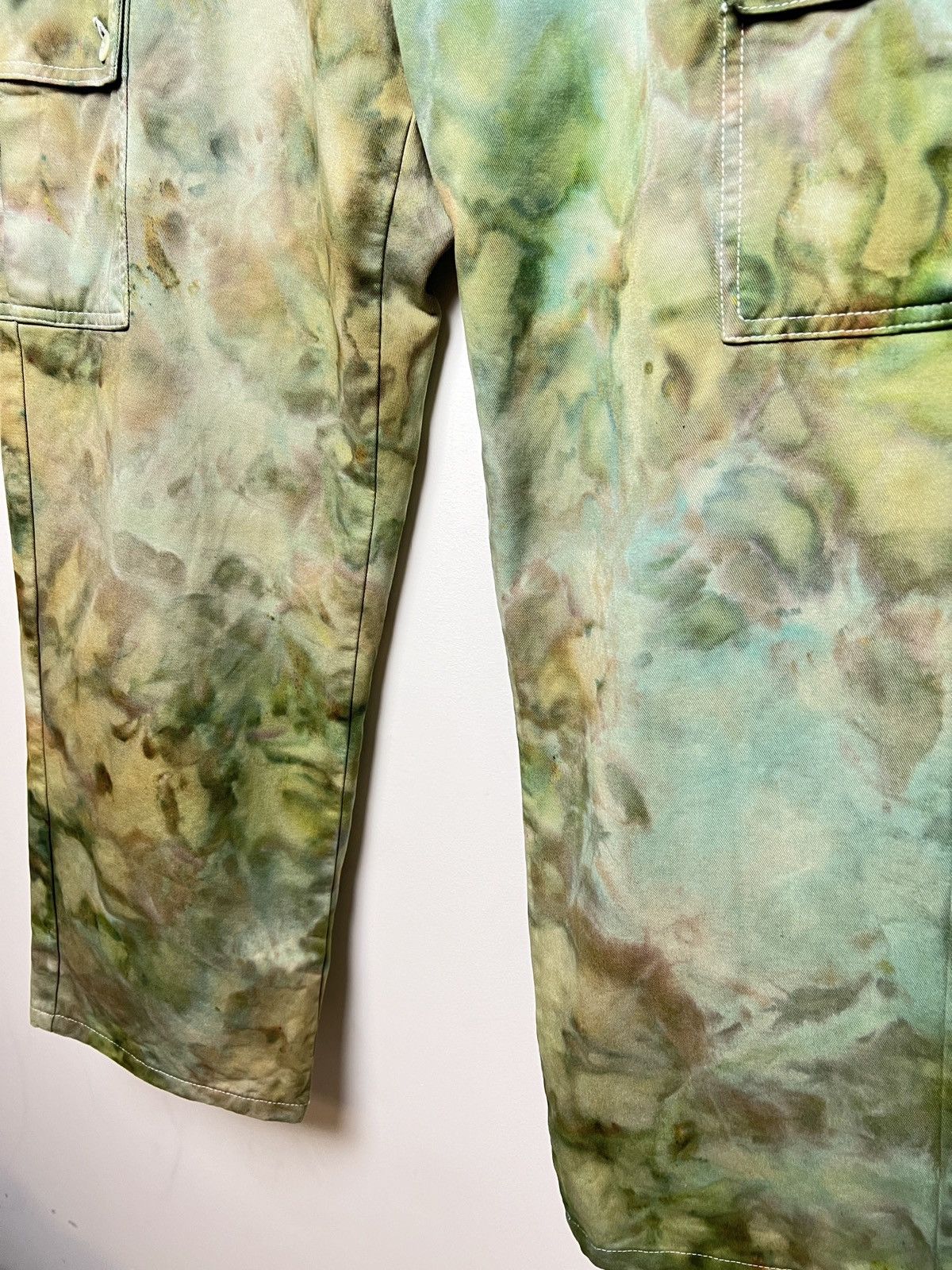Polo Ralph Lauren ralph lauren tie dye cargo camo multipocket army pants Size US 34 / EU 50 - 4 Thumbnail