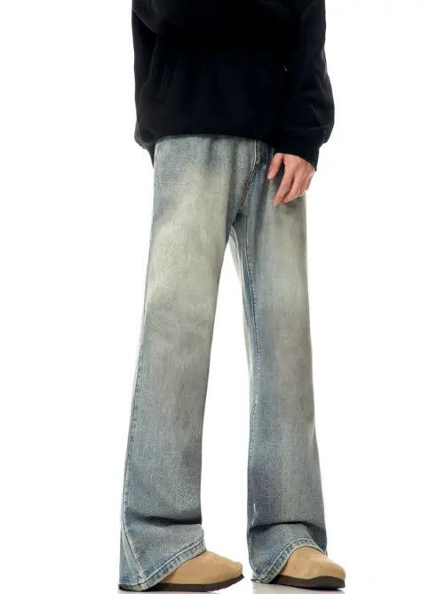 VIBE American straight retro loose casual flared jeans Size US 32 / EU 48 - 3 Thumbnail