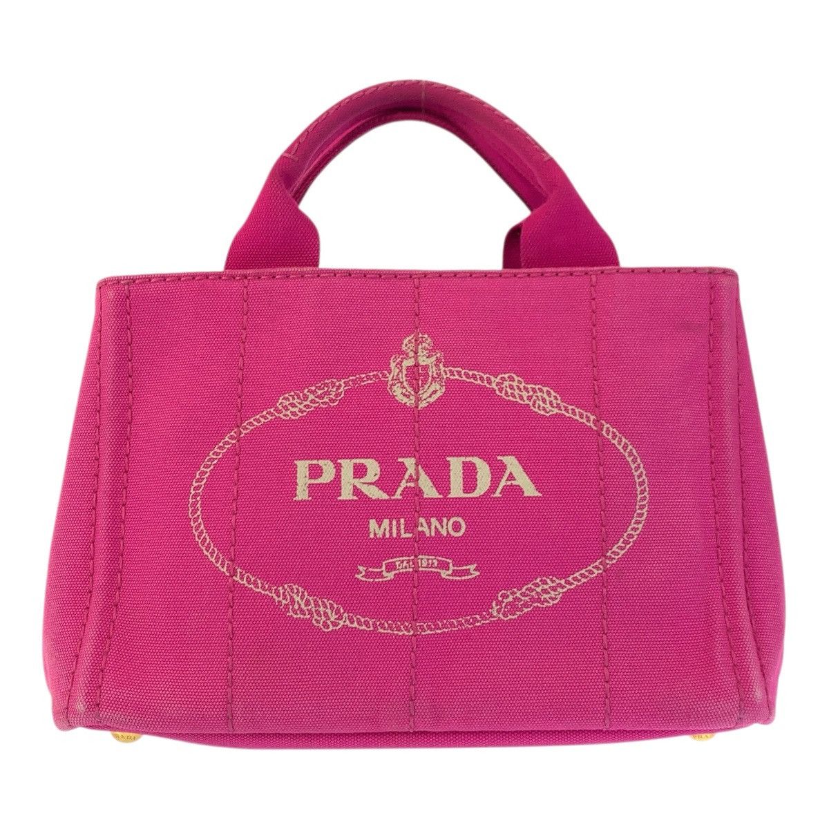 Prada Prada Prada Canapa Canvas Tote Bag Textile Tote Bag DUTY FREE for USA Size ONE SIZE - 1 Thumbnail