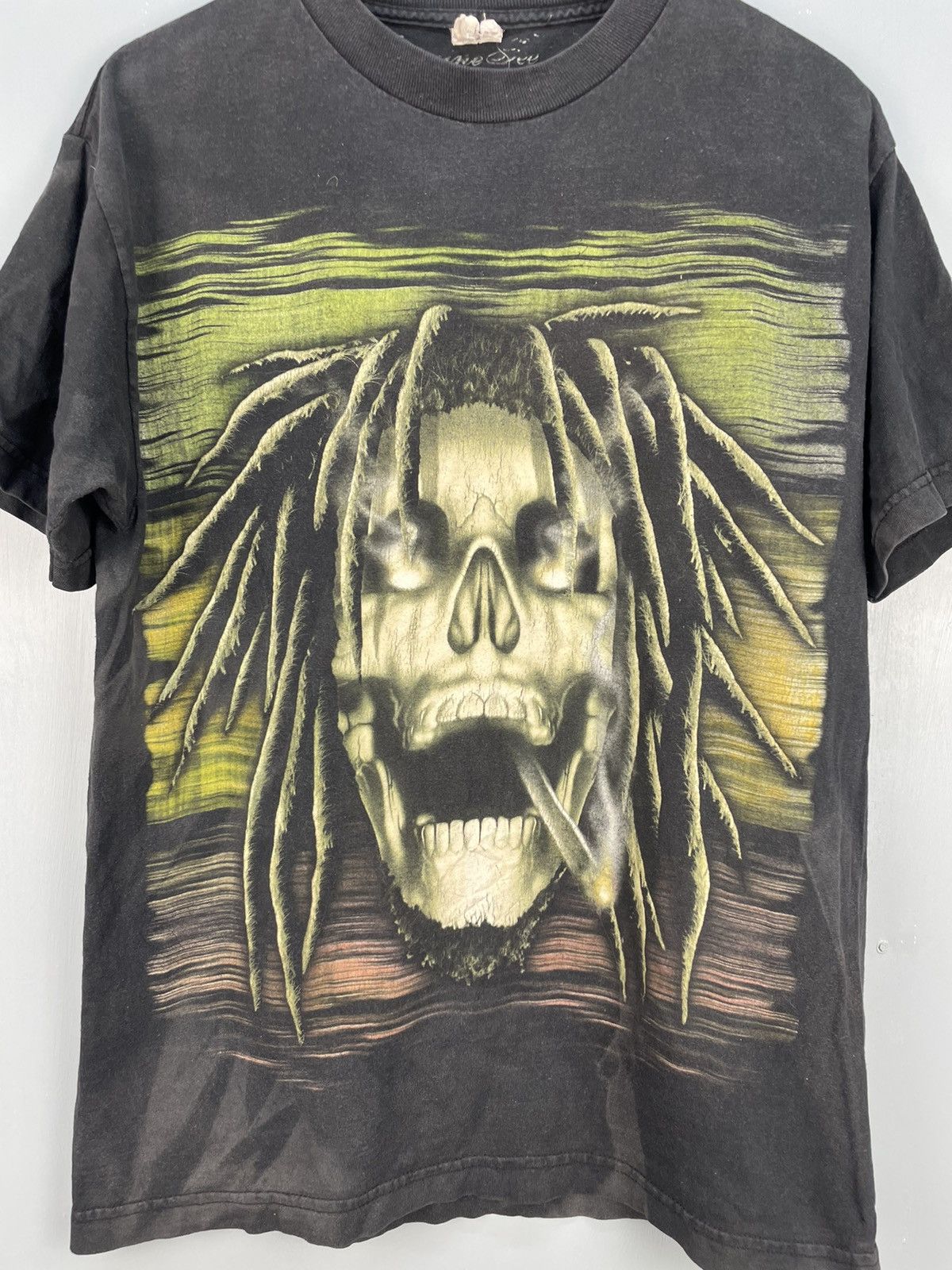 Other Skull smoke horror t shirt Size US M / EU 48-50 / 2 - 3 Thumbnail