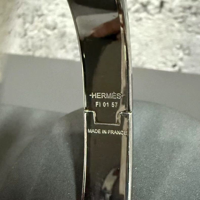 Hermes Hermes Red Enamel Bracelet-2506 Size ONE SIZE - 5 Thumbnail