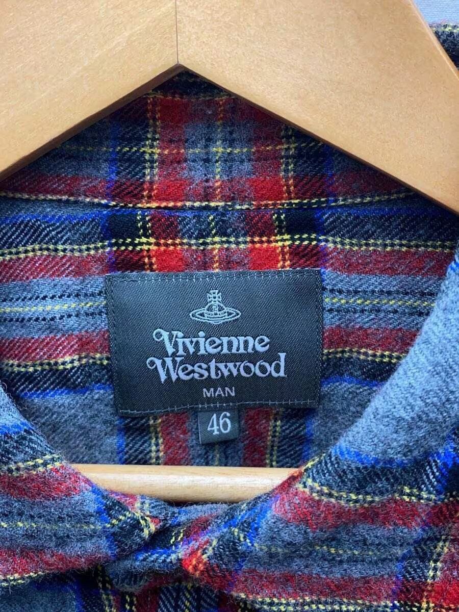 Vivienne Westwood Plaid Wool Button Shirt Size US S / EU 44-46 / 1 - 4 Thumbnail