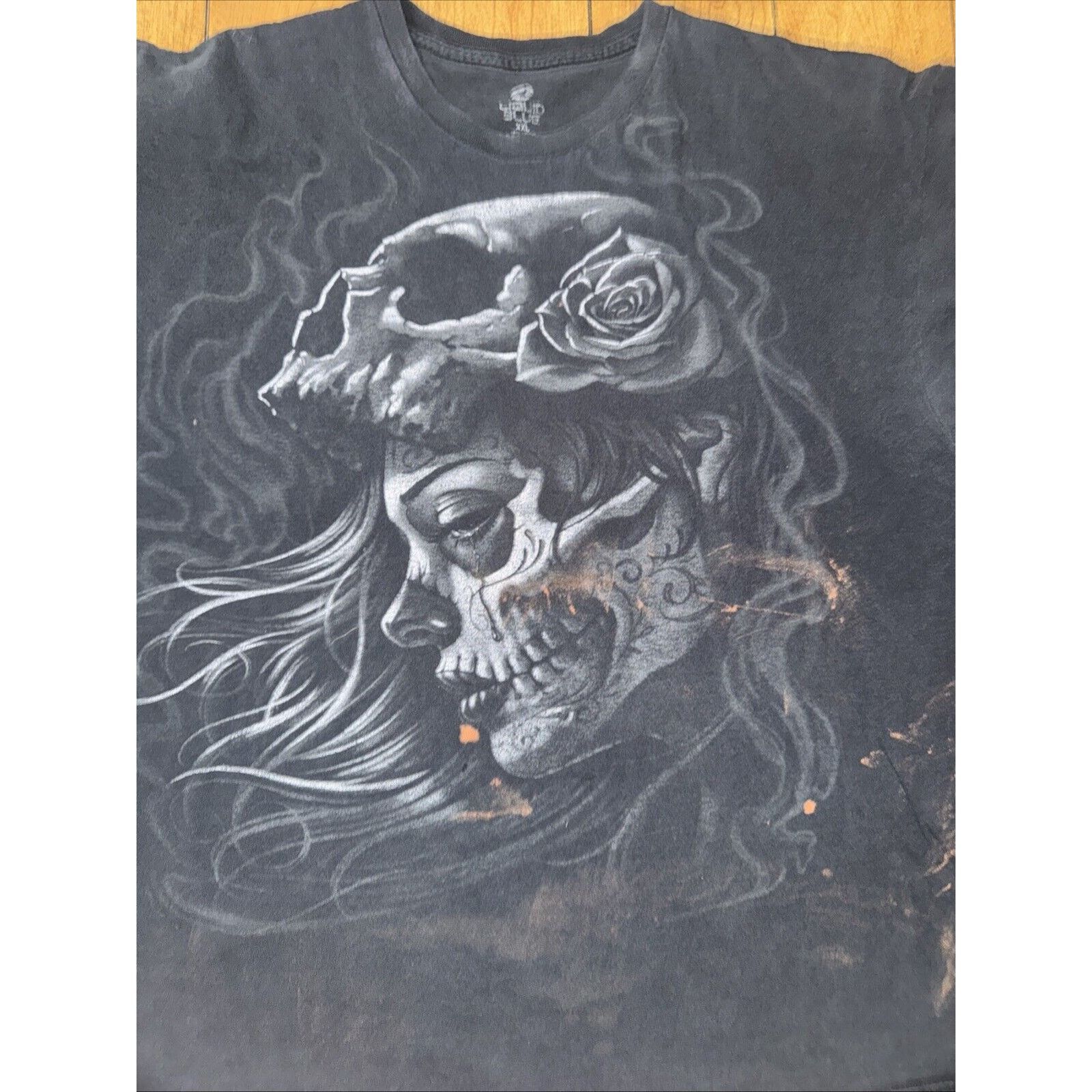 Liquid Blue Liquid Blue Dia De Los Muertos T-Shirt Black 2XL 24x27 Size US XXL / EU 58 / 5 - 2 Thumbnail