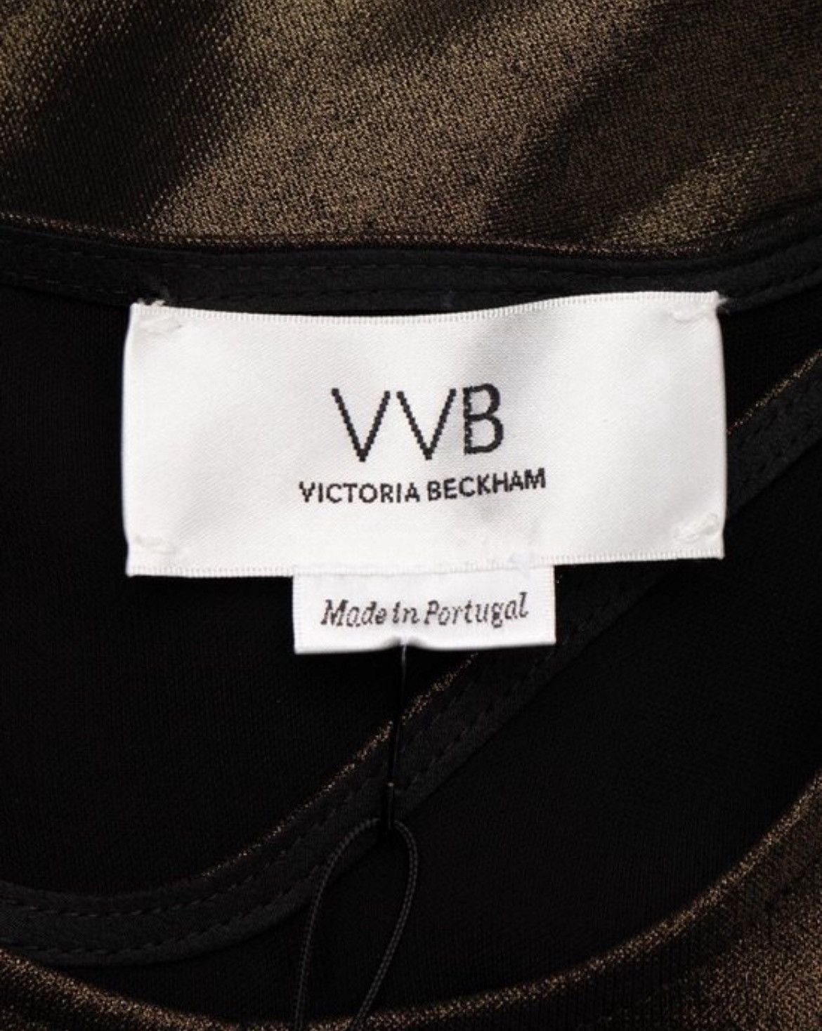 Victoria Beckham Victoria Beckham Metallic Open Back Top – NWT – XS Size XS / US 0-2 / IT 36-38 - 5 Thumbnail