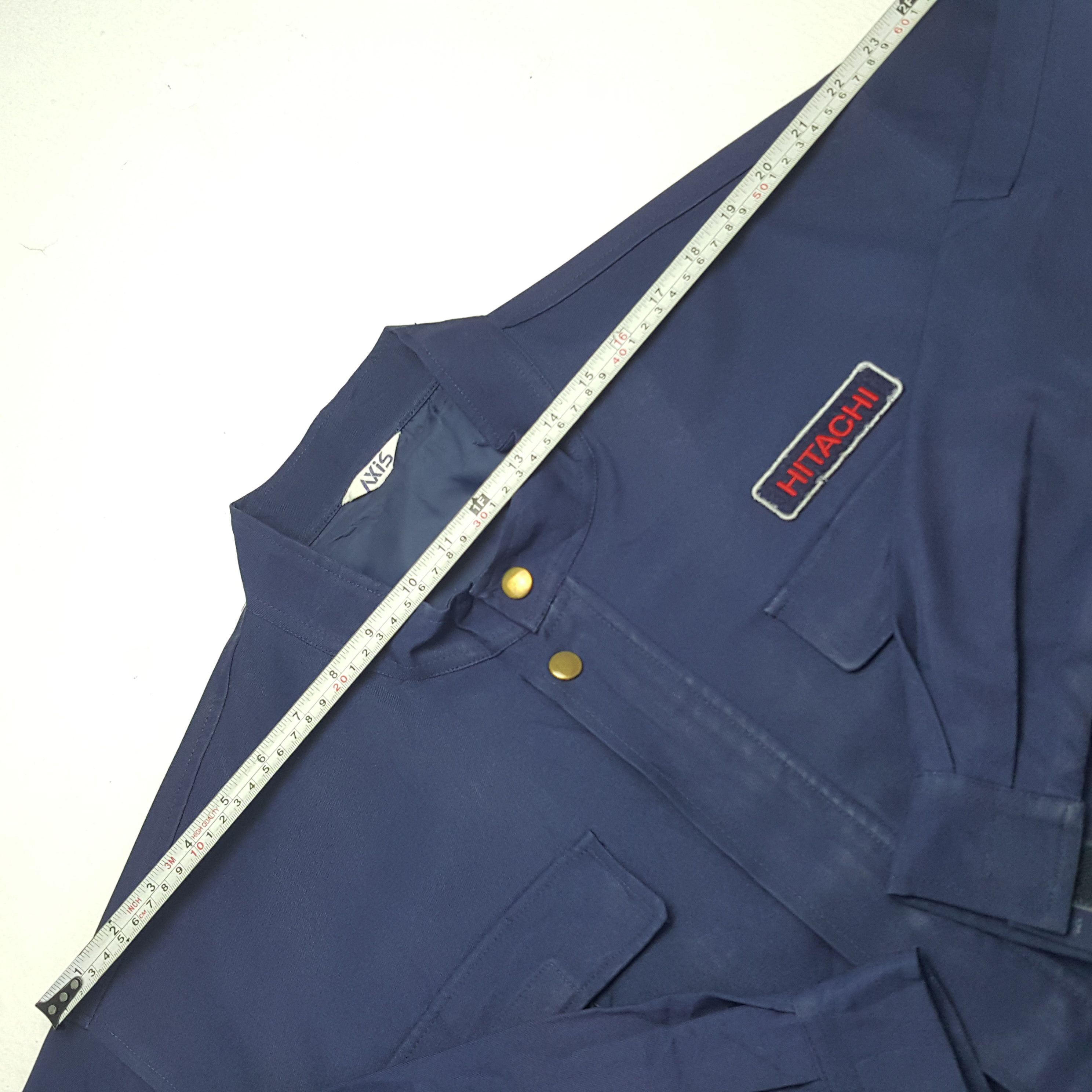Japanese Brand × Vintage Vintage Hitachi Japanese Brand Workwear Jacket Size US XL / EU 56 / 4 - 9 Thumbnail