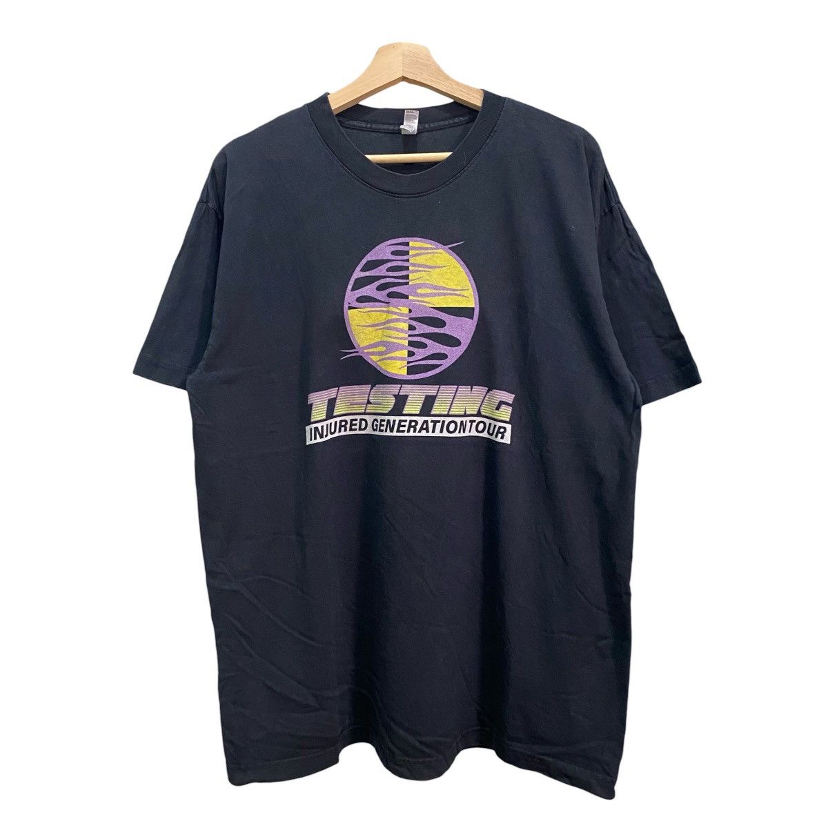 A$AP Rocky A$AP Rocky Testing Injured Generation Tour T-Shirt Black Size US L / EU 52-54 / 3 - 1 Thumbnail