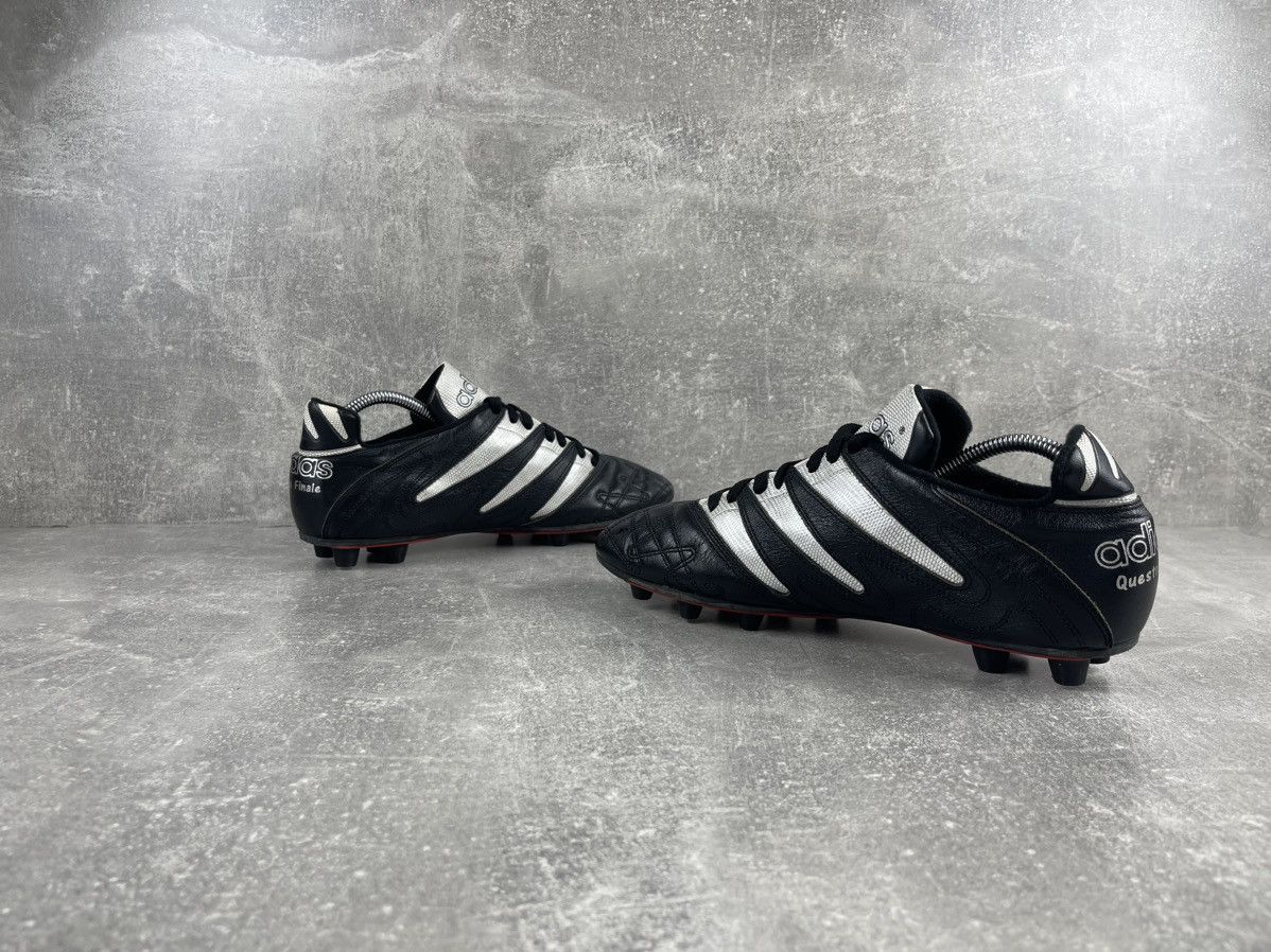 Adidas × Vintage Vintage Adidas Questra Finale 80s Black Cleats Size US 9 / EU 42 - 5 Thumbnail
