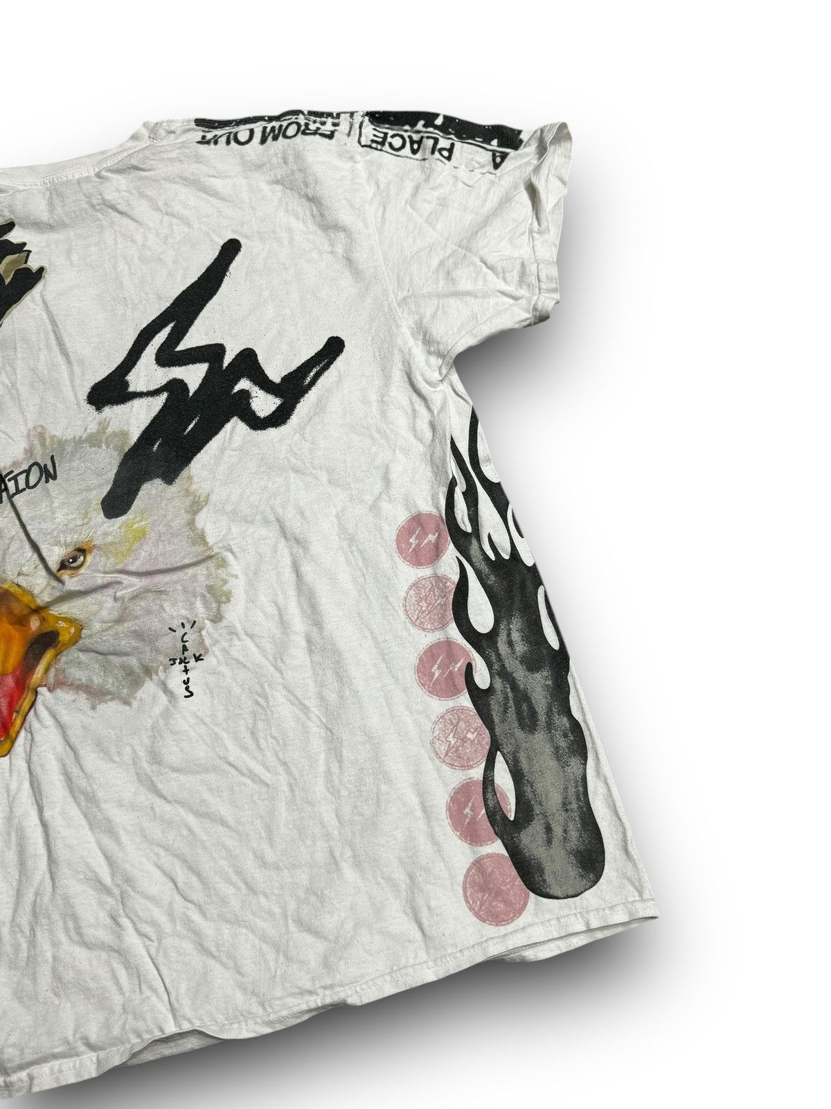 Fragment Design Travis Scott Fragment all over print cactus jack t shirt Size US L / EU 52-54 / 3 - 8 Thumbnail