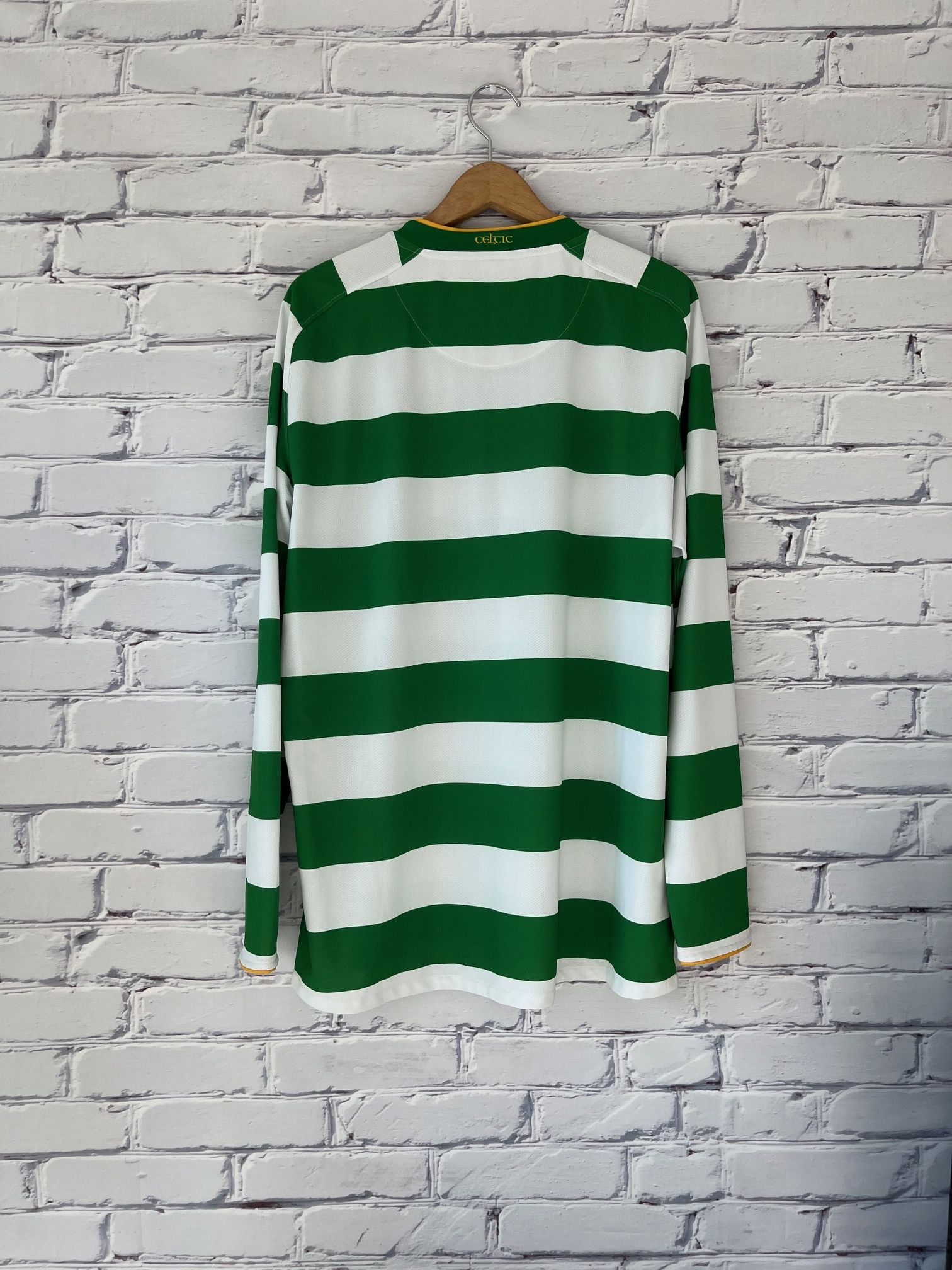 Nike × Vintage Vintage Nike Celtic FC 2007 Soccer Longsleeve Jersey Size US L / EU 52-54 / 3 - 4 Thumbnail