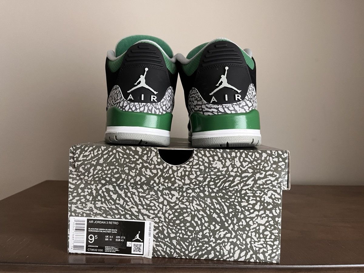 Nike Jordan 3 Pine Green | Grailed