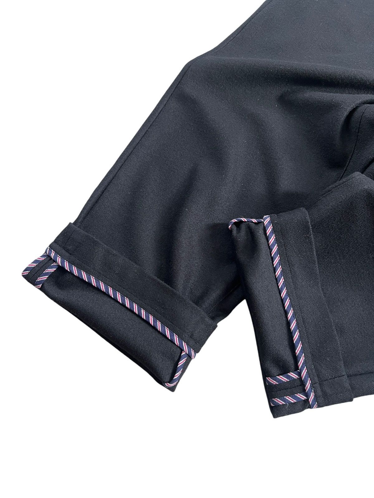 Maison MIHARA YASUHIRO Miharayasuhiro Drop Crotch Wool Cropped Pants Size US 32 / EU 48 - 7 Thumbnail