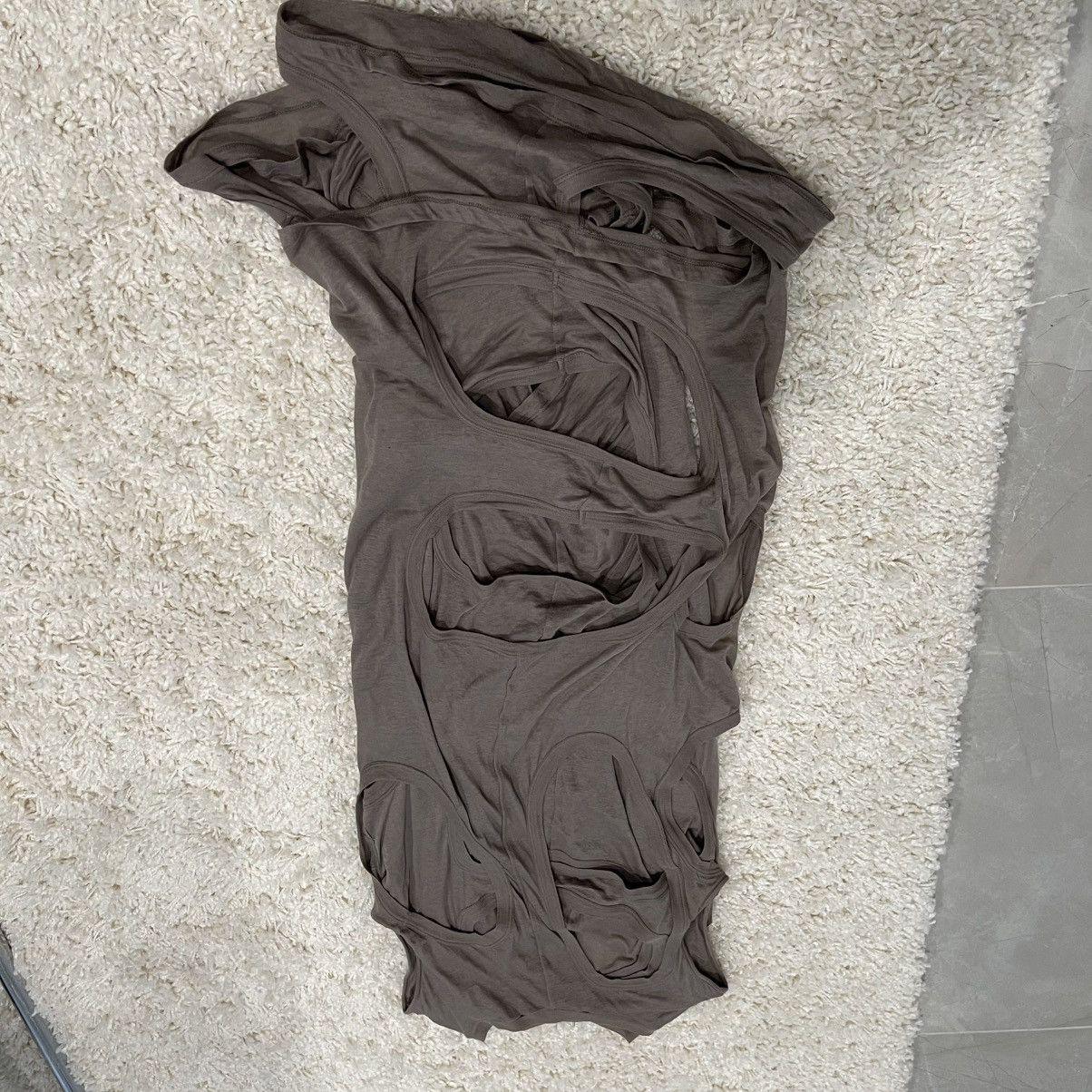 Rick Owens Rick Owens Babel SS19 Mega Membrane Holes Dress–Runway Piece Size M / US 6-8 / IT 42-44 - 14 Thumbnail