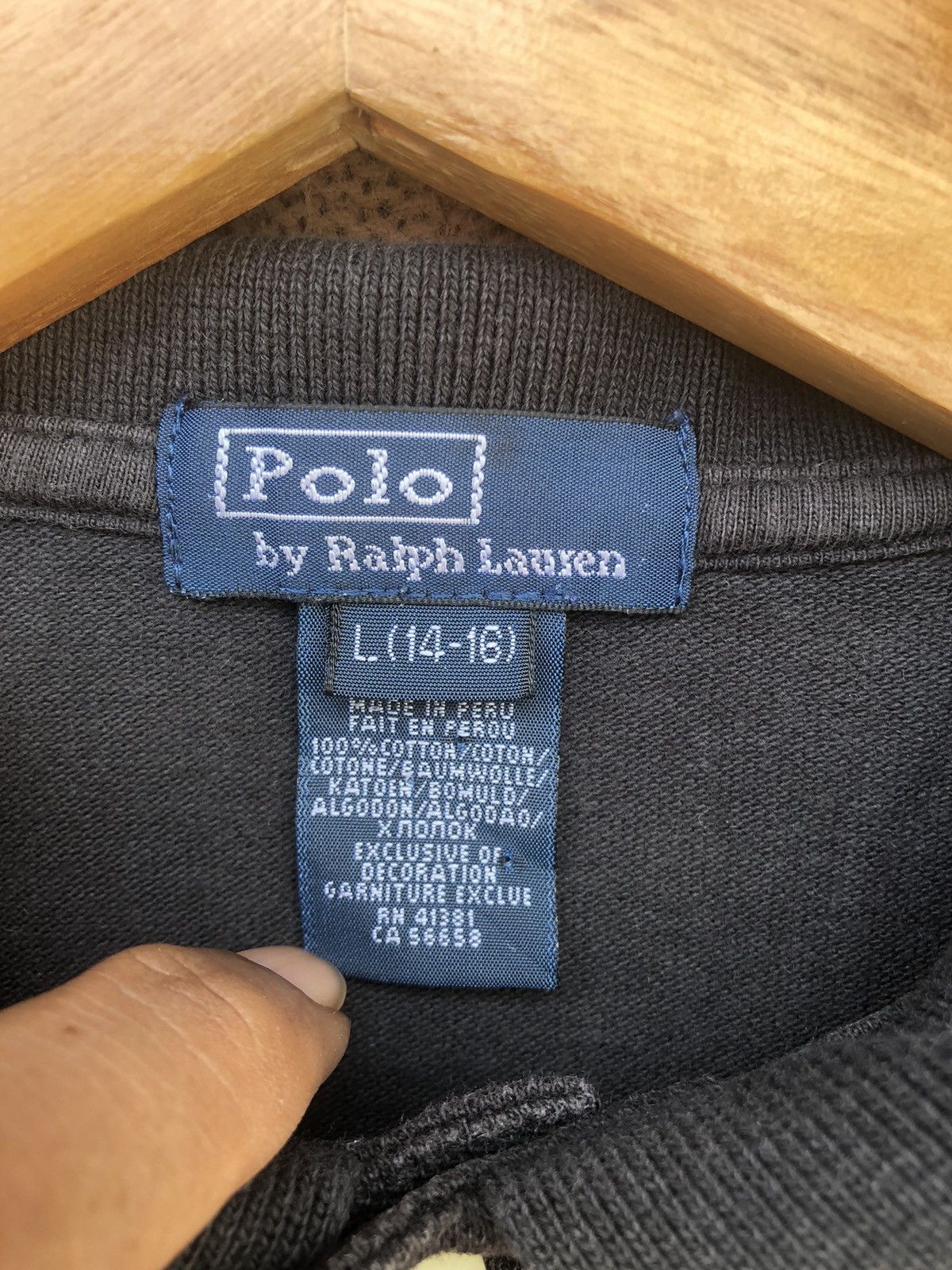 Polo Ralph Lauren Vintage Polo by Ralph Lauren Big Pony #3 Polo Tshirt Size US S / EU 44-46 / 1 - 11 Thumbnail