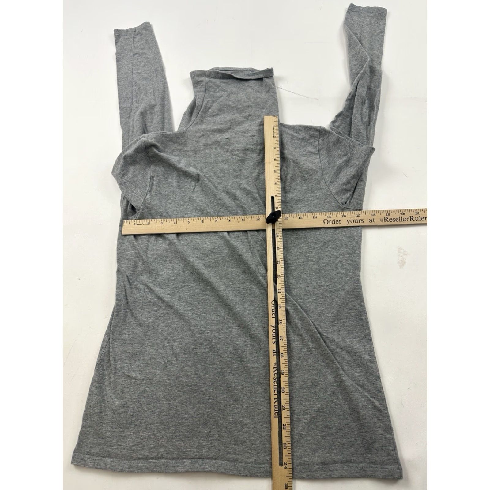 Michael Kors Michael Kors Shirt Womens Large Gray Cowl Neck Long Sleeve L Womens Size L / US 10 / IT 46 - 5 Thumbnail