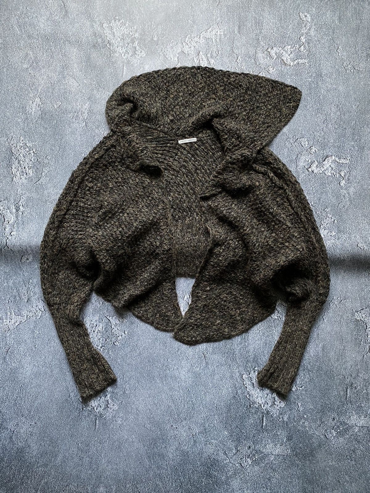 Sarah Pacini Asymmetrical Cardigan Type CCP Yohji Yamamoto
