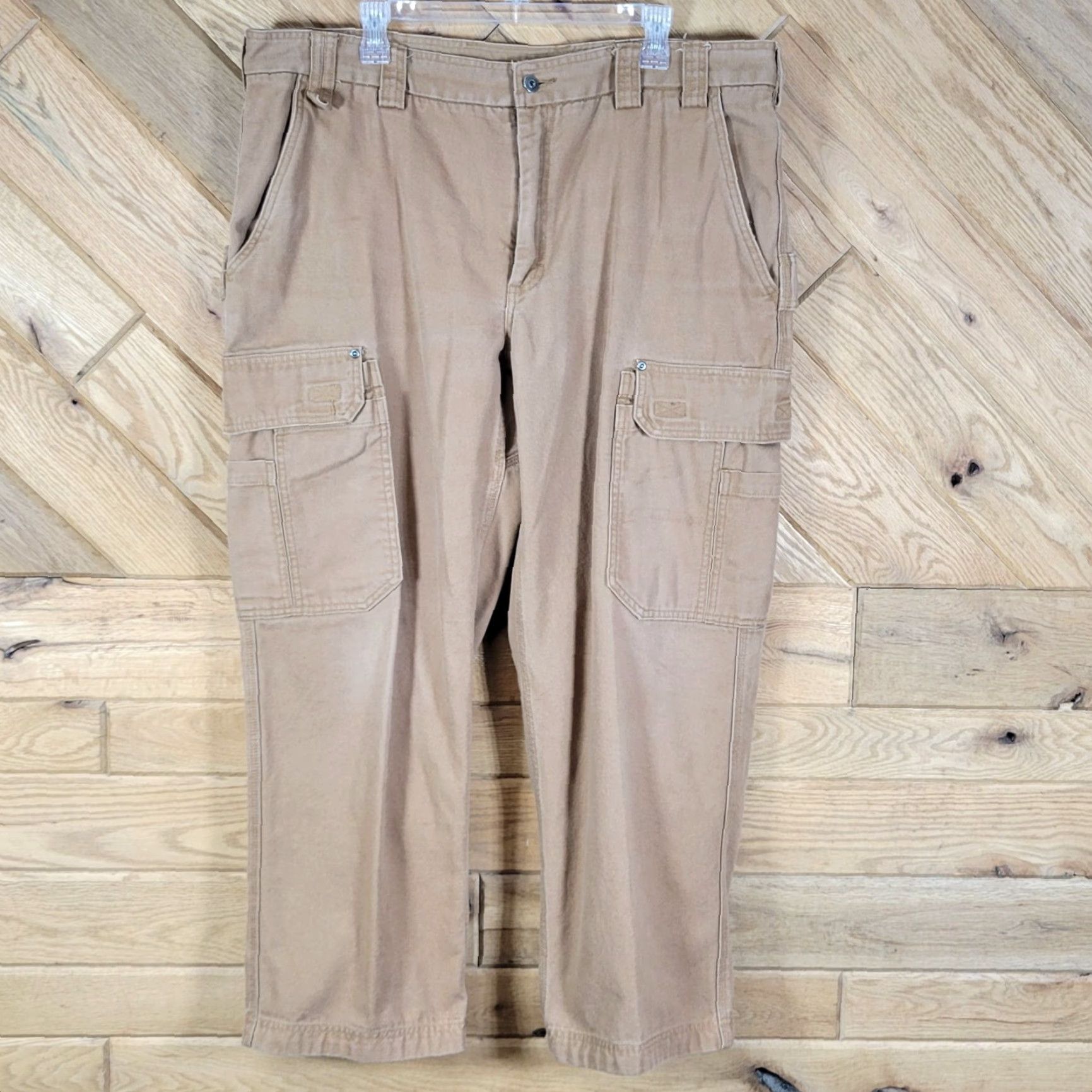 Vintage Duluth Mens Cargo Pants Pants Brown 42 Regular 30 Inseam Workwear Cargo Size US 42 / EU 58 - 2 Thumbnail