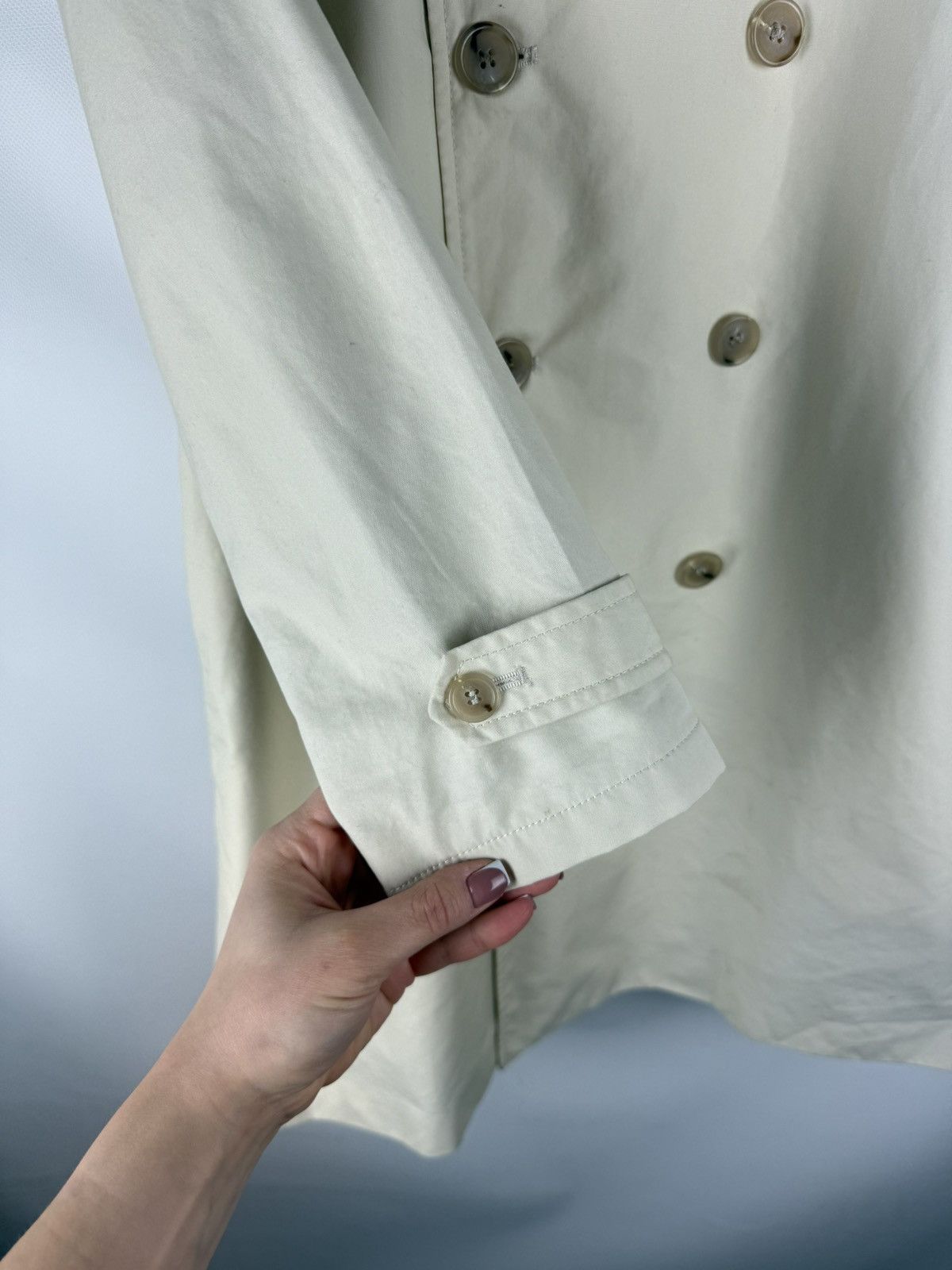 A.P.C. A.P.C. Ladies Double Breasted Trench Coat Jacket Size 34 Size XS / US 0-2 / IT 36-38 - 10 Thumbnail