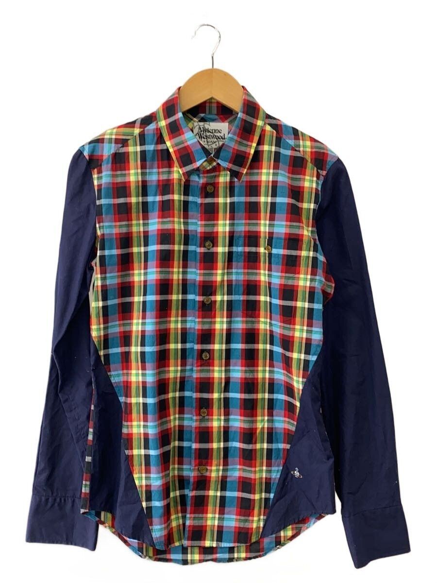 Vivienne Westwood Plaid Orb Button Shirt Size US S / EU 44-46 / 1 - 1 Thumbnail